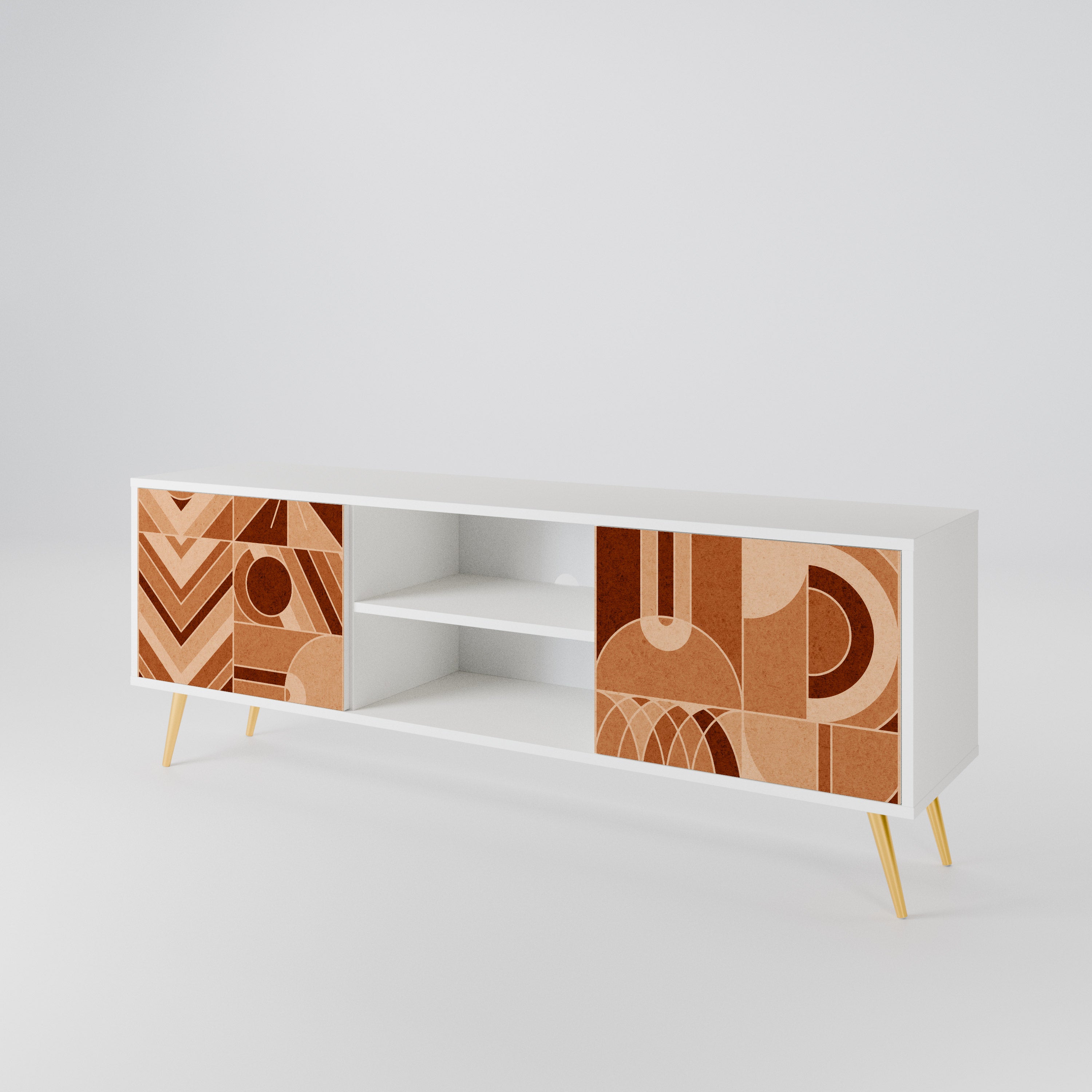 PRISM MOSAIC Mueble de TV de 2 Puertas