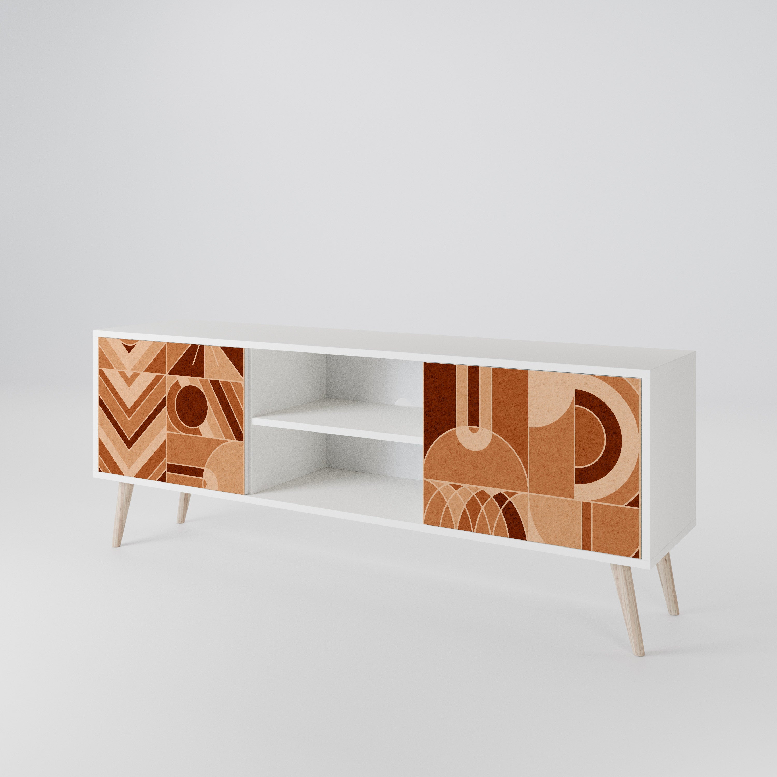 PRISM MOSAIC Mueble de TV de 2 Puertas