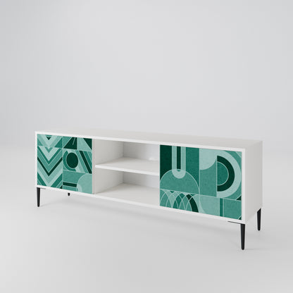 HARMONIC GRID Mueble de TV de 2 Puertas
