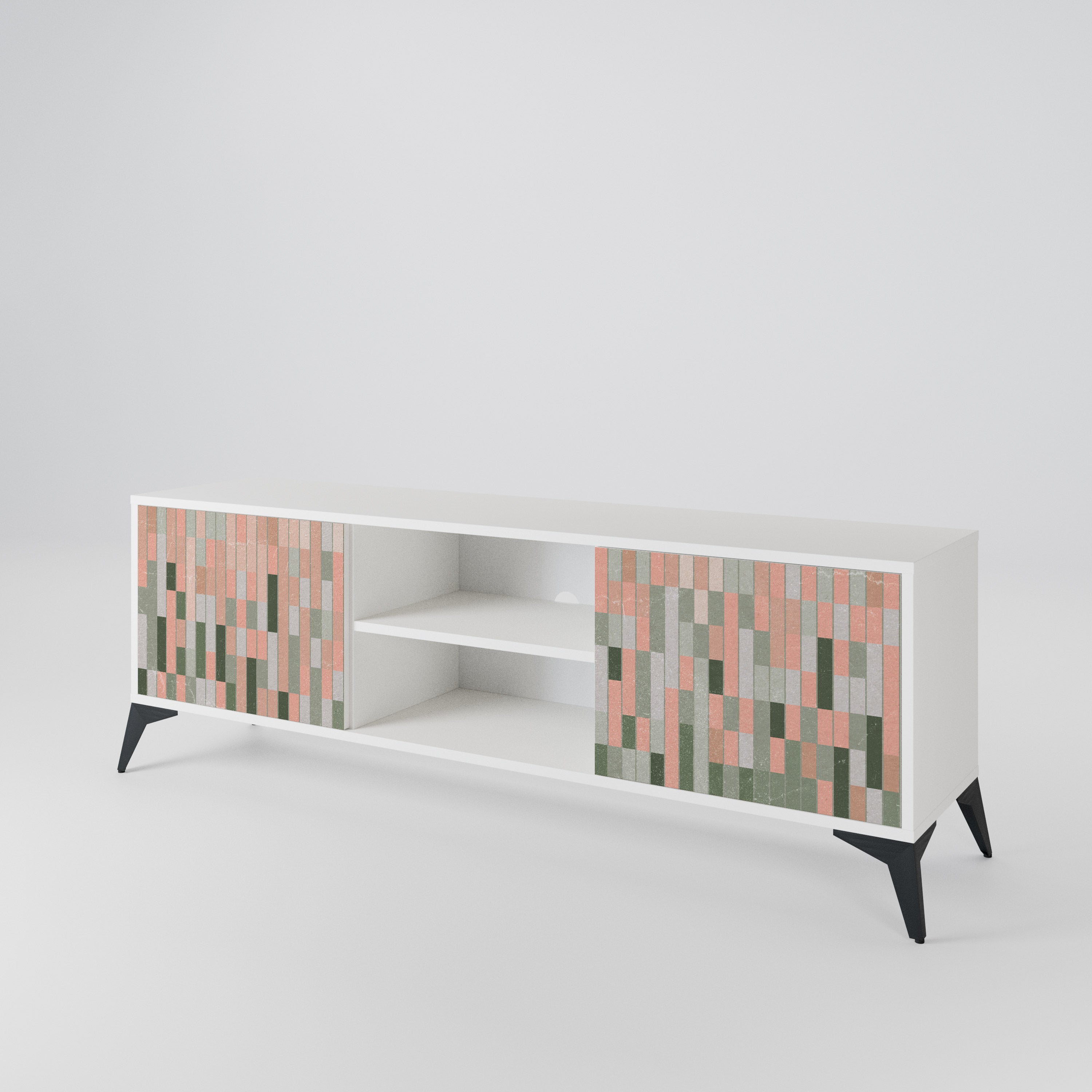 BUILDING THE FUTURE Mueble de TV de 2 Puertas