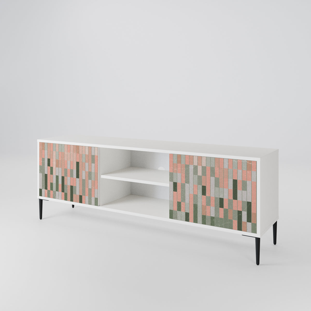 BUILDING THE FUTURE Mueble de TV de 2 Puertas