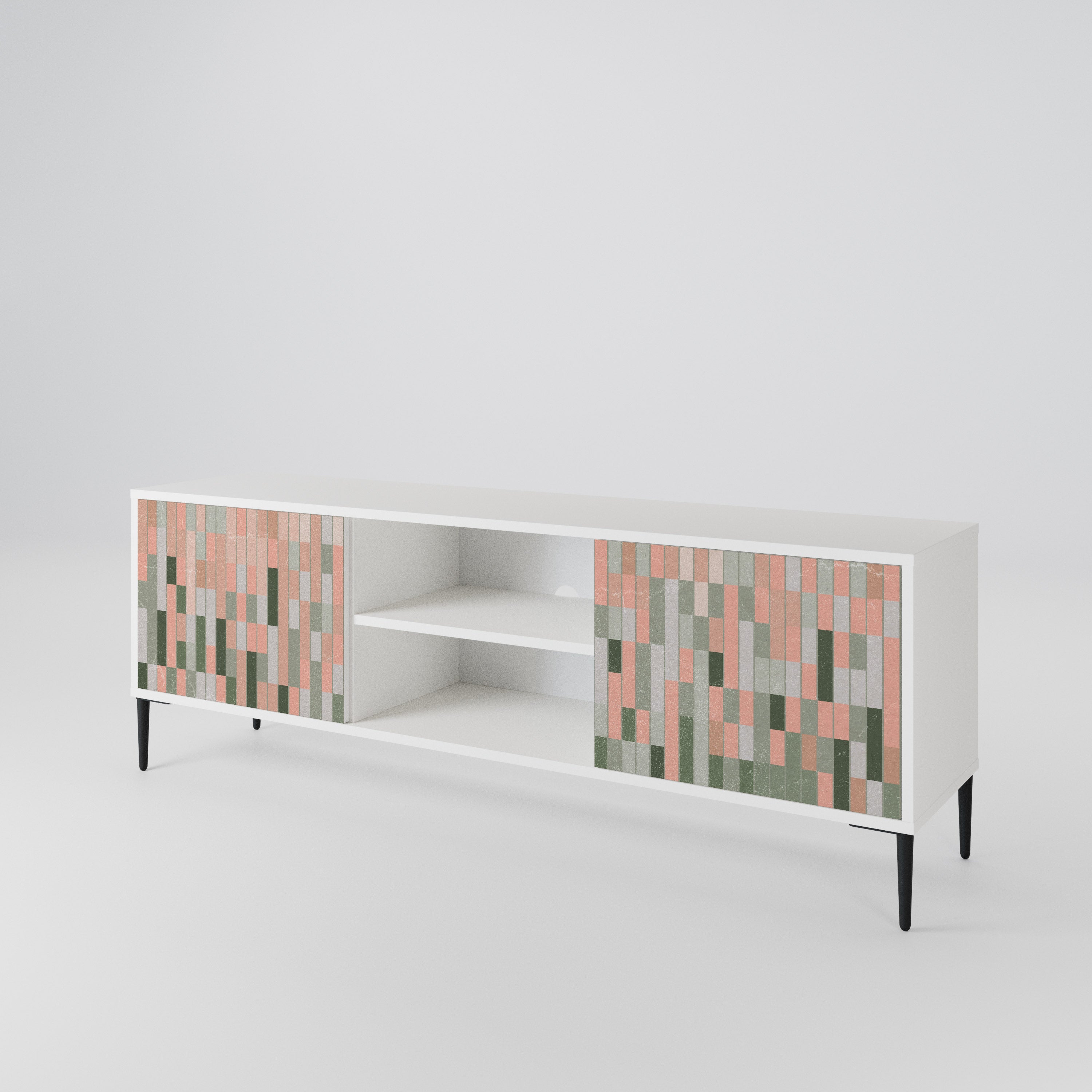 BUILDING THE FUTURE Mueble de TV de 2 Puertas