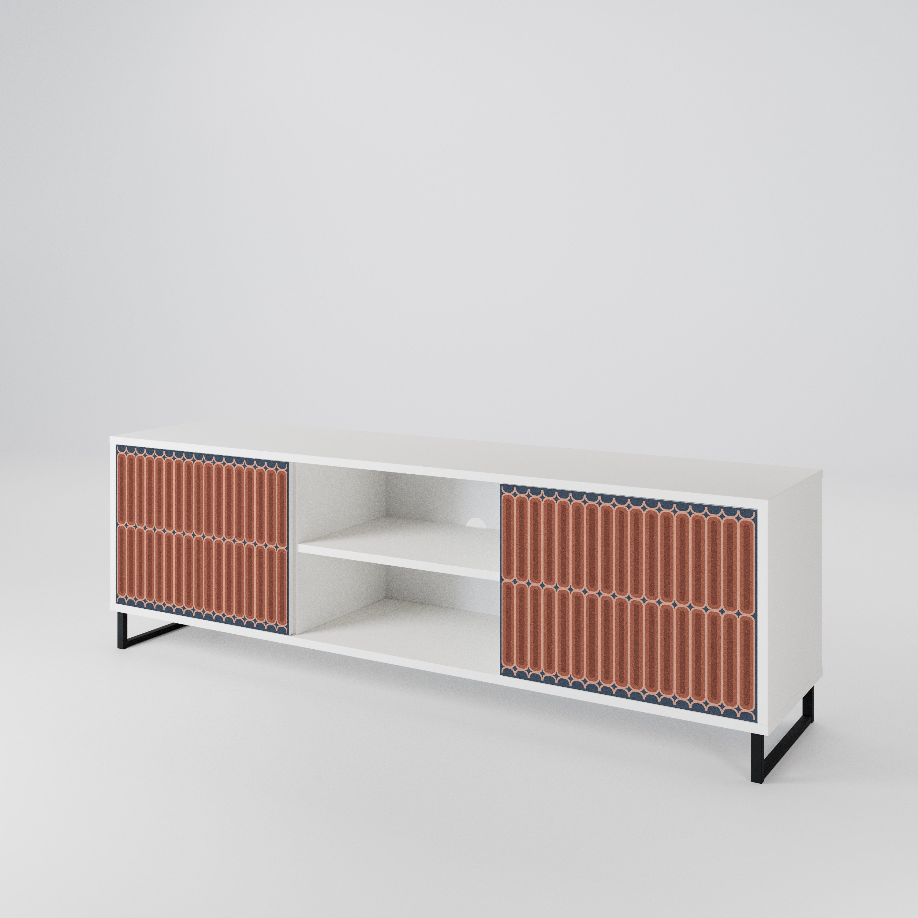 HYPNOTIC GATE Mueble de TV de 2 Puertas