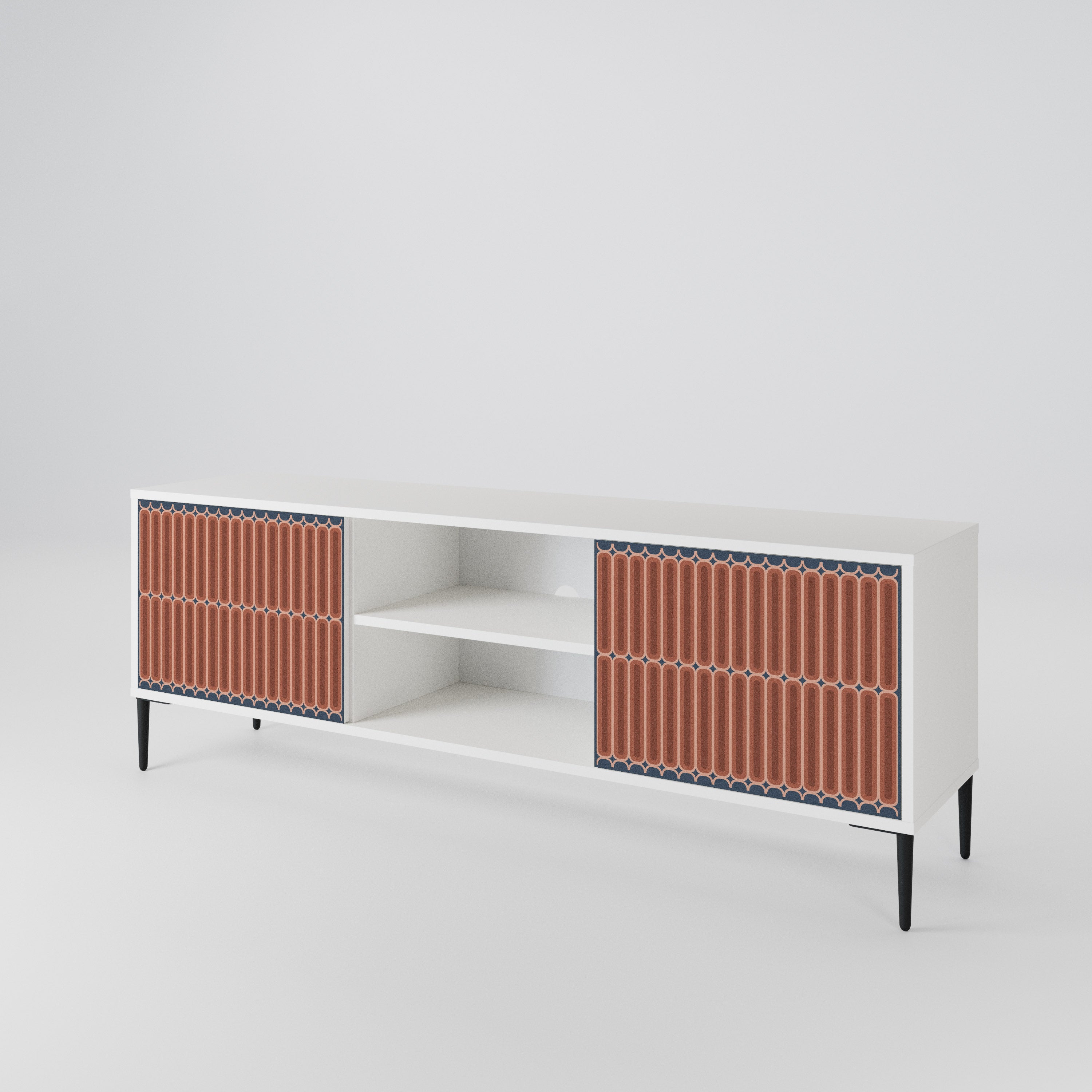 HYPNOTIC GATE Mueble de TV de 2 Puertas
