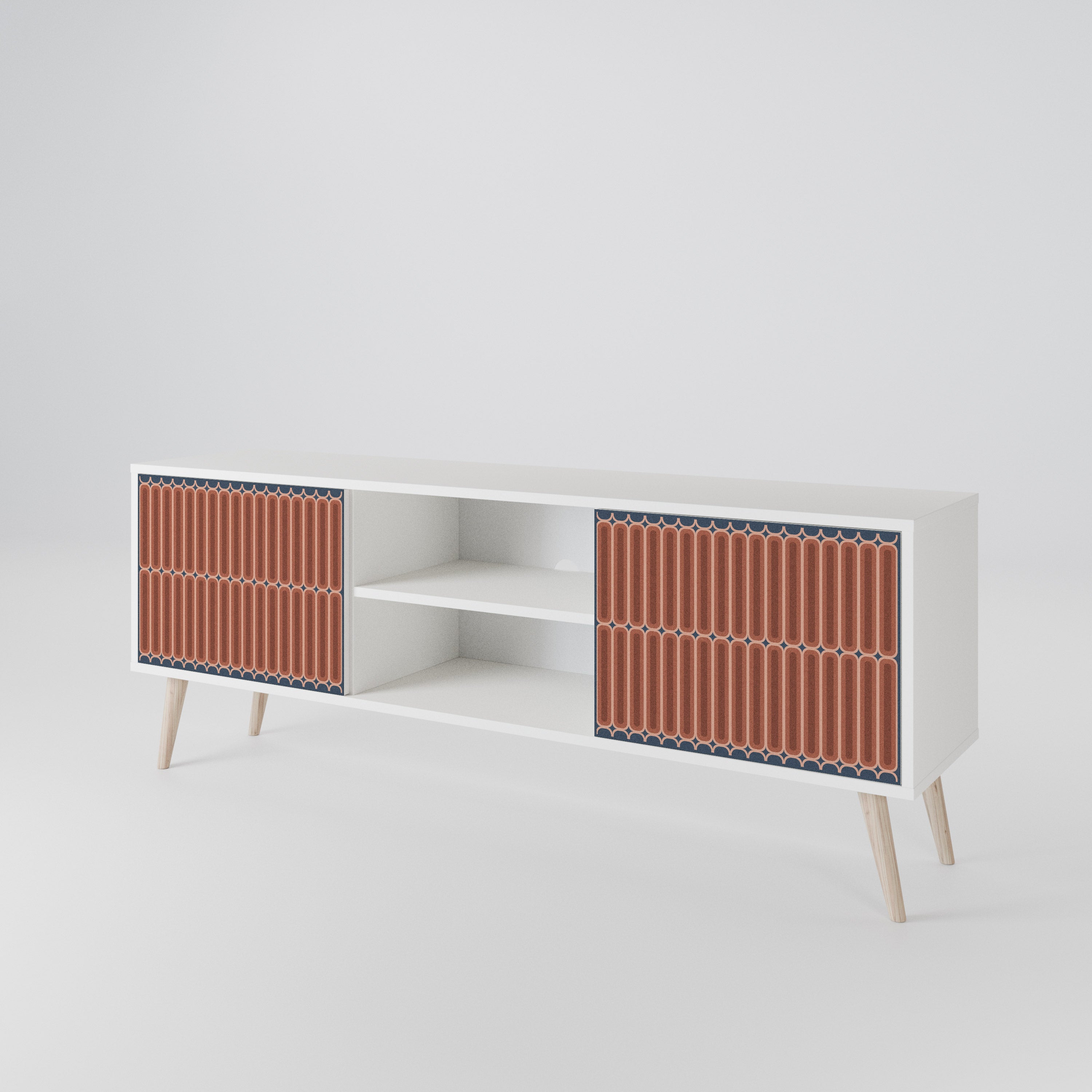HYPNOTIC GATE Mueble de TV de 2 Puertas