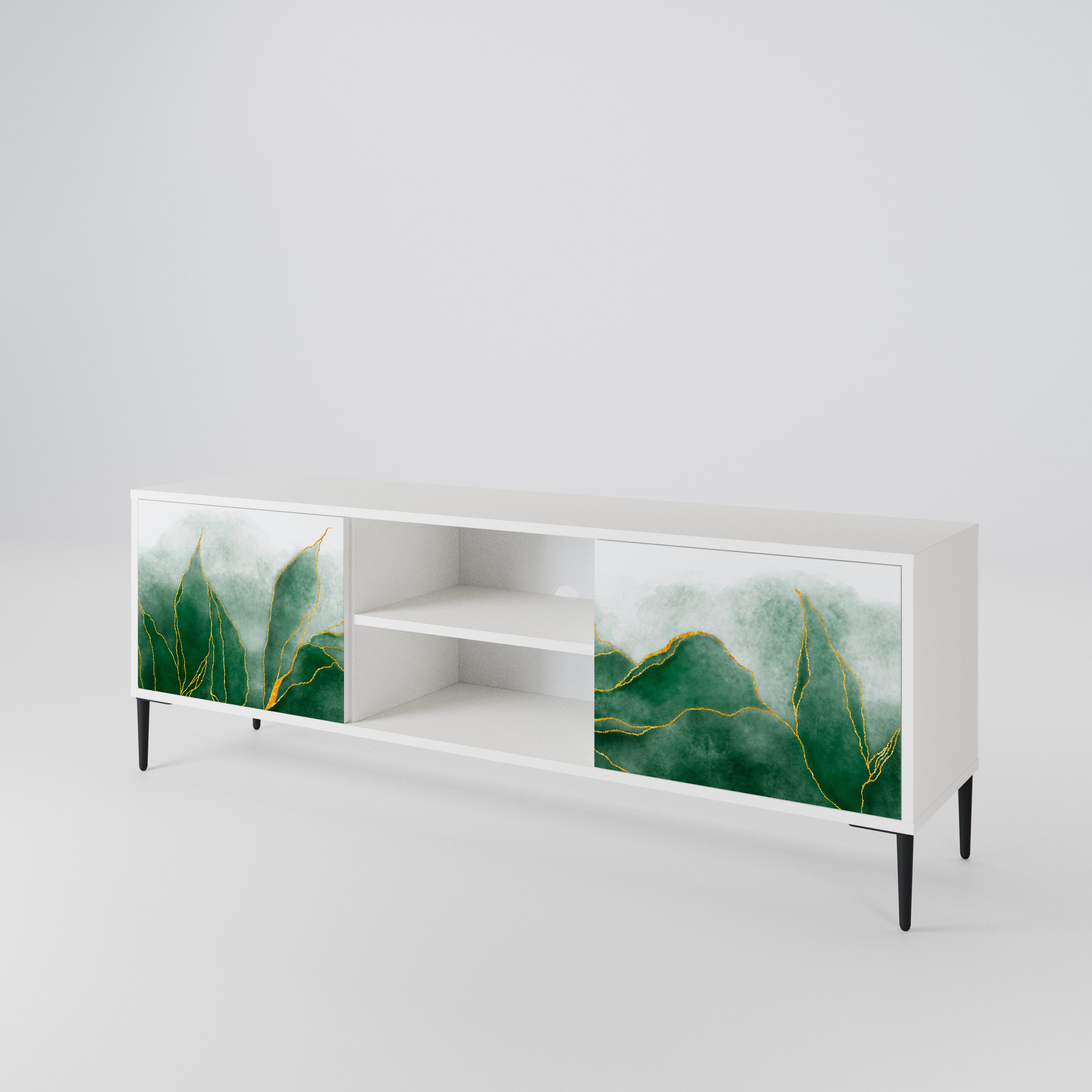 EXPENSIVE NATURE Mueble de TV de 2 Puertas
