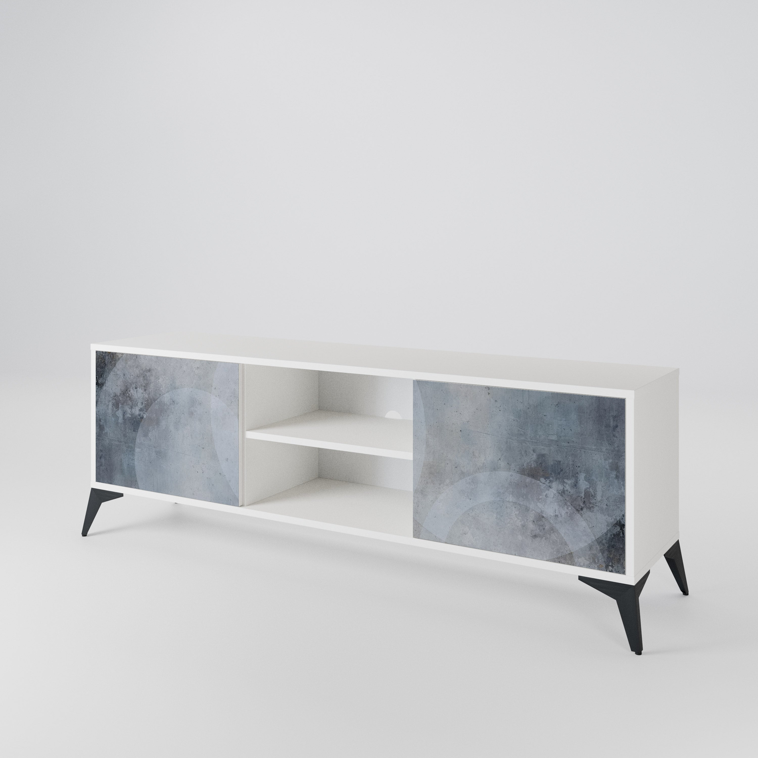 MUTED ARC Mueble de TV de 2 Puertas