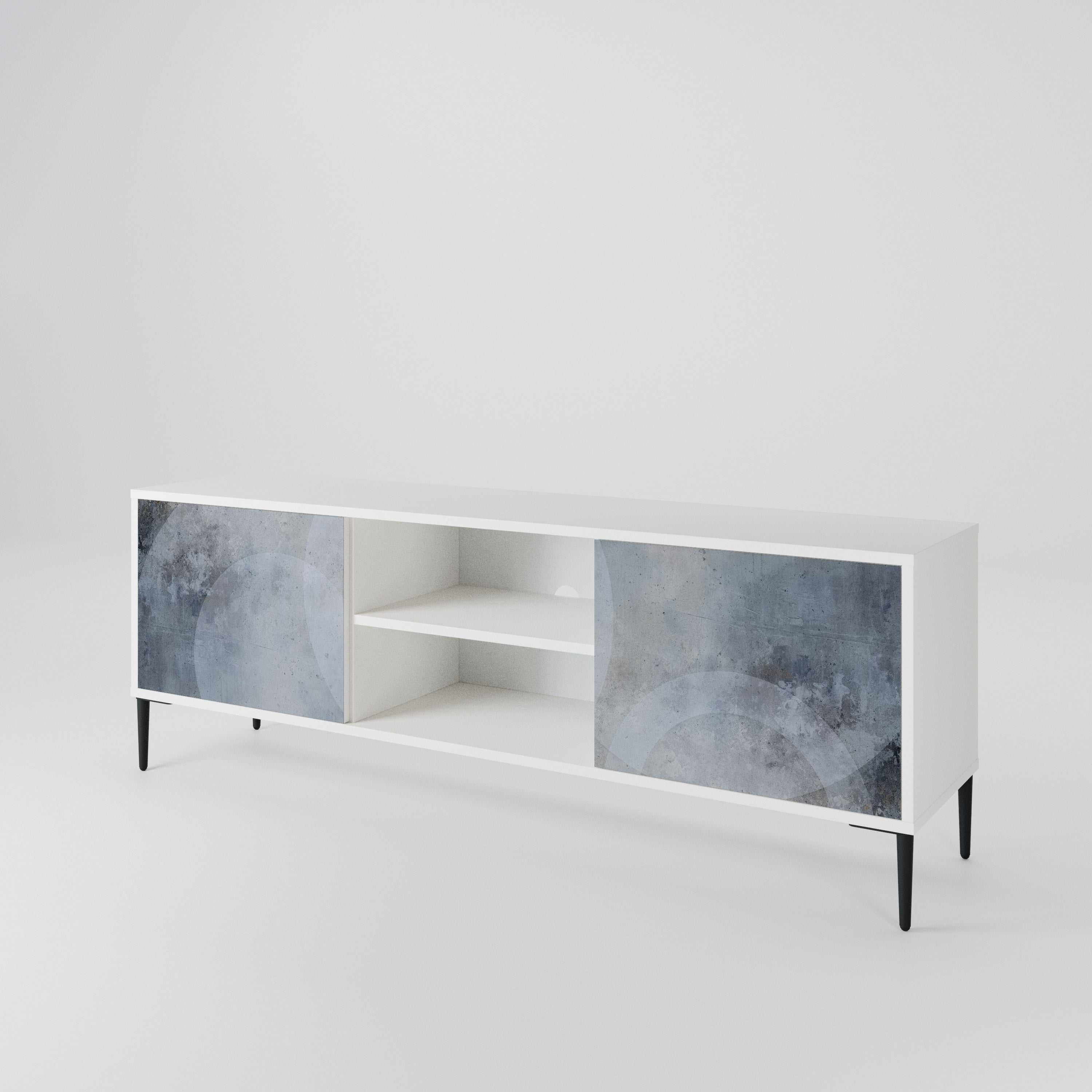 MUTED ARC Mueble de TV de 2 Puertas