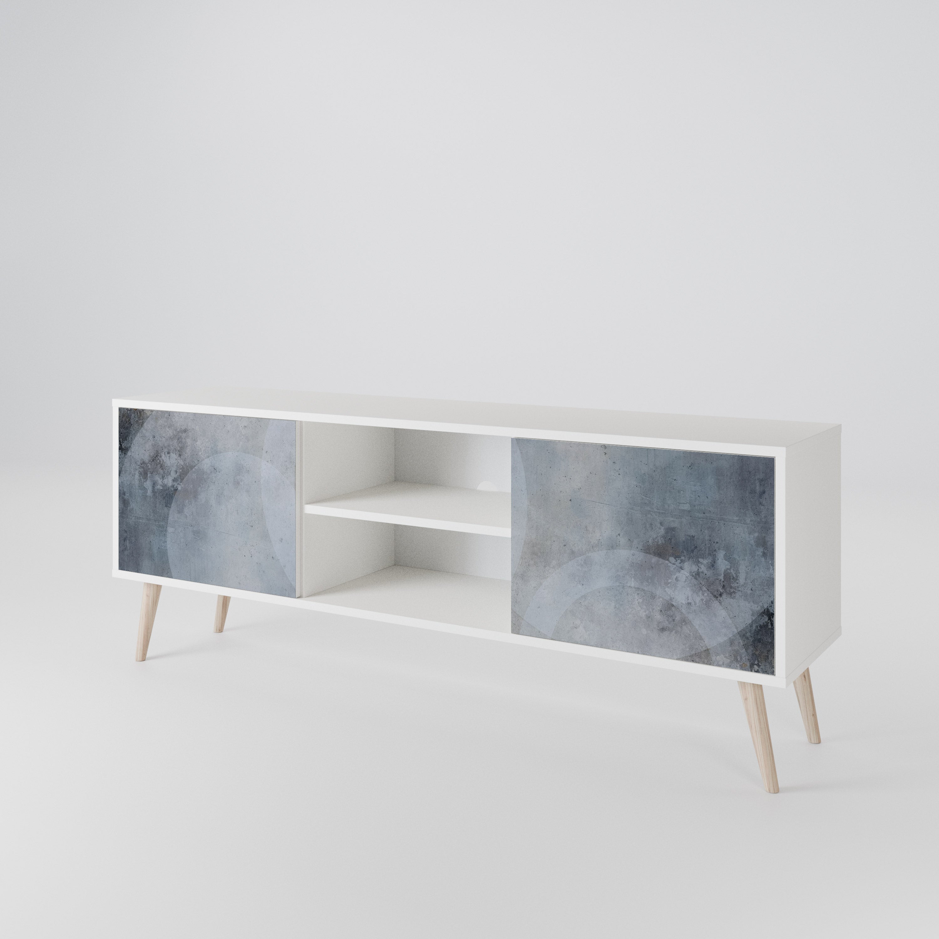 MUTED ARC Mueble de TV de 2 Puertas