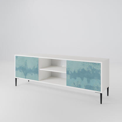 SKY WASH Mueble de TV de 2 Puertas
