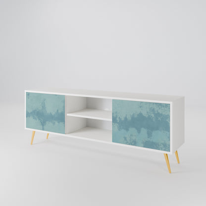 SKY WASH Mueble de TV de 2 Puertas