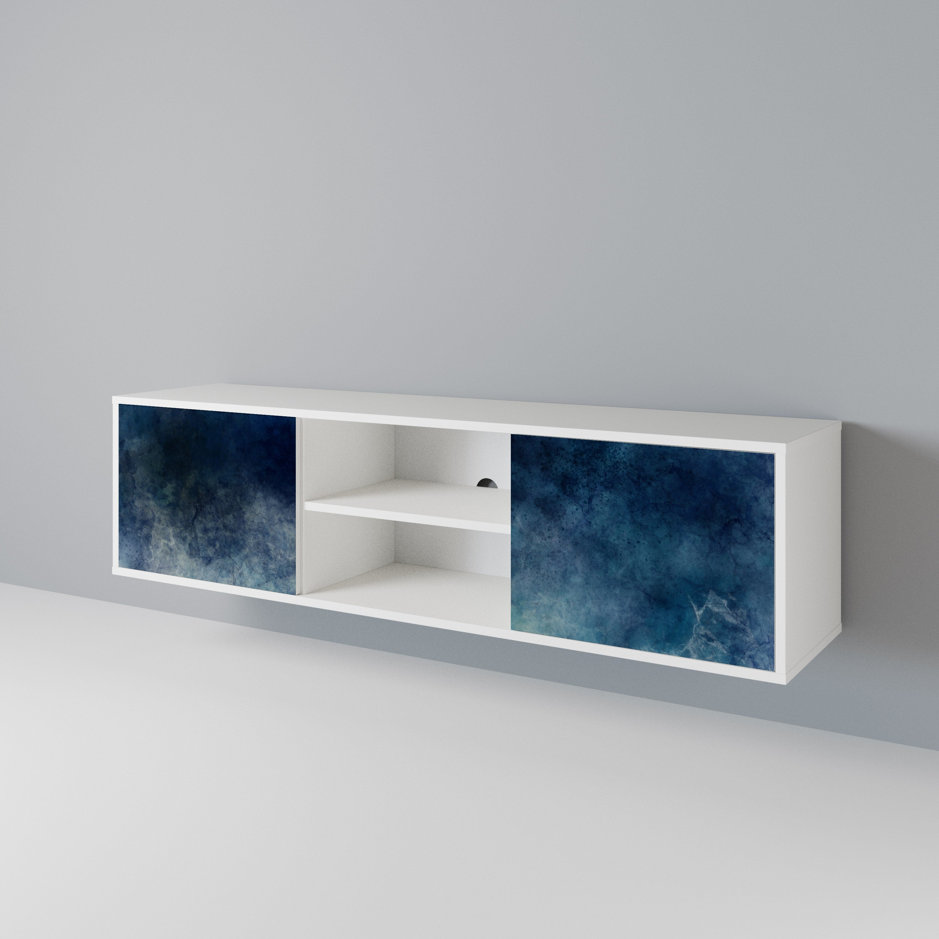 CELESTIAL FALL Mueble de TV de 2 Puertas