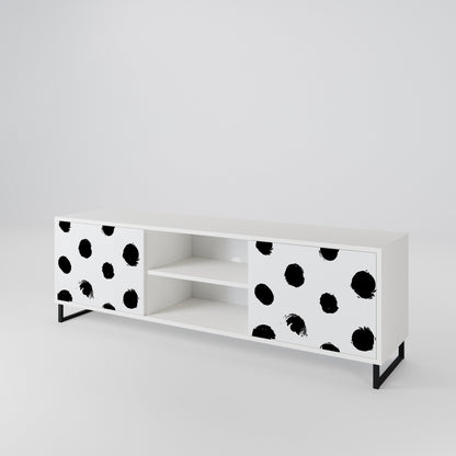 SLIPPING MINUTES Mueble de TV de 2 Puertas
