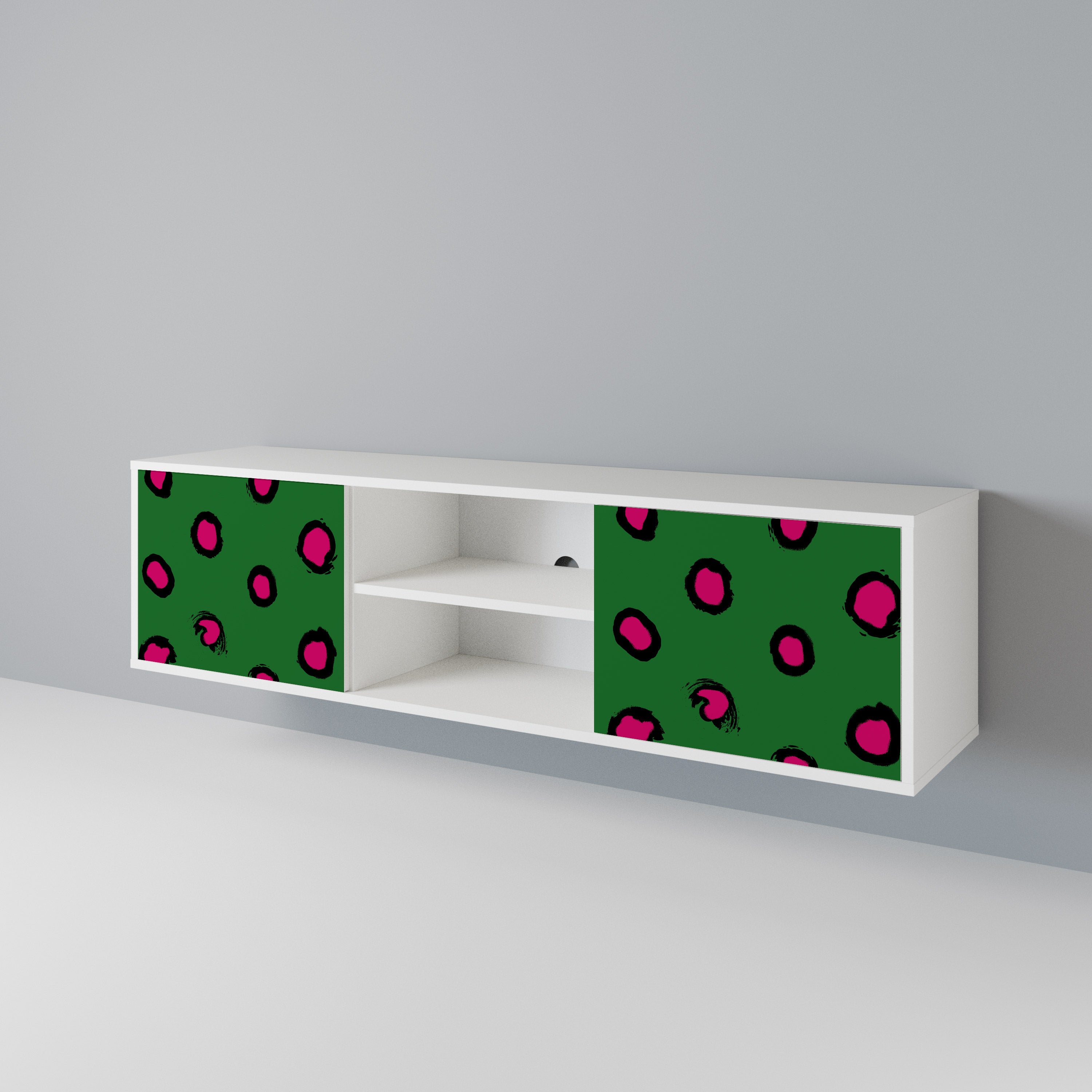FUNKY SPOTS Mueble de TV de 2 Puertas