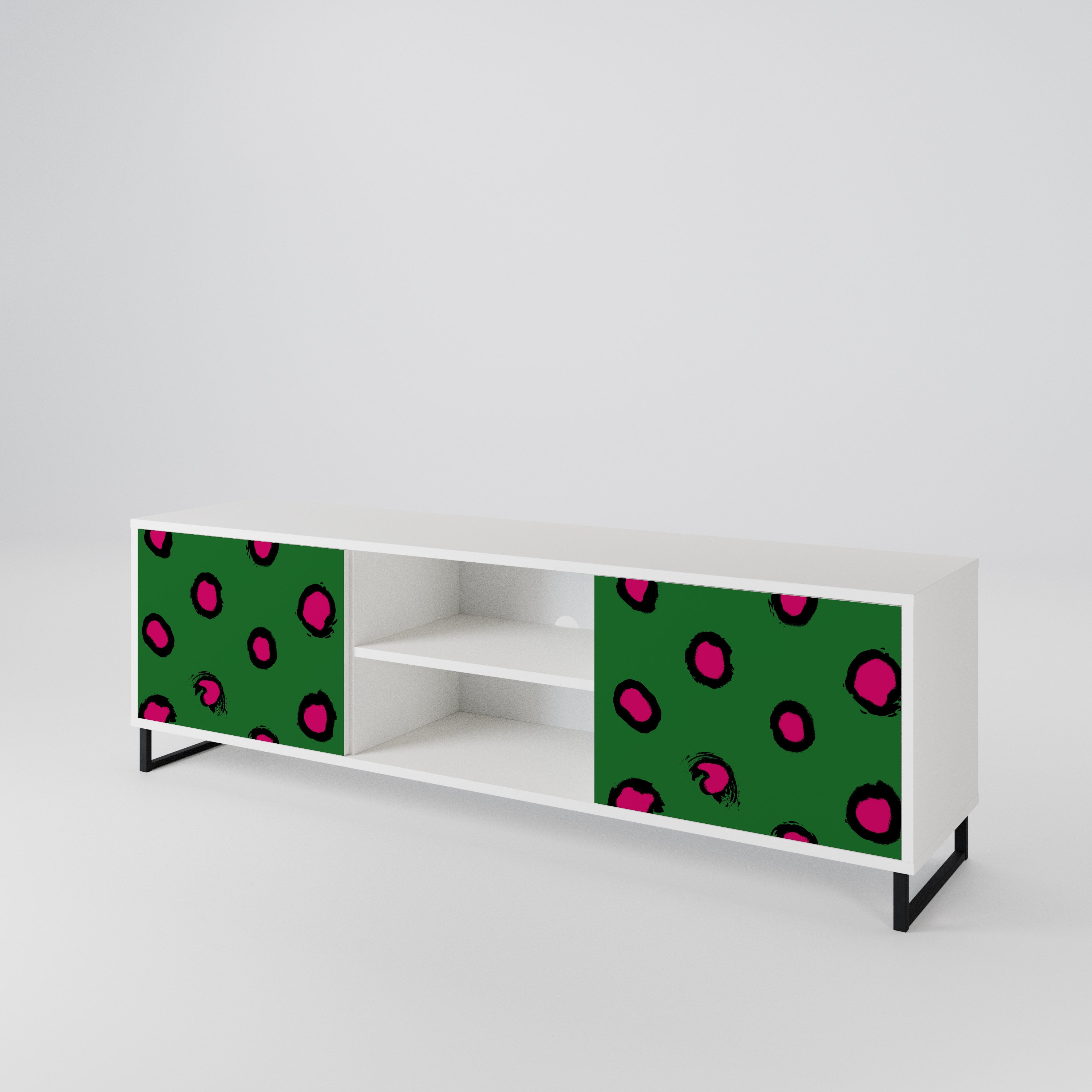 FUNKY SPOTS Mueble de TV de 2 Puertas