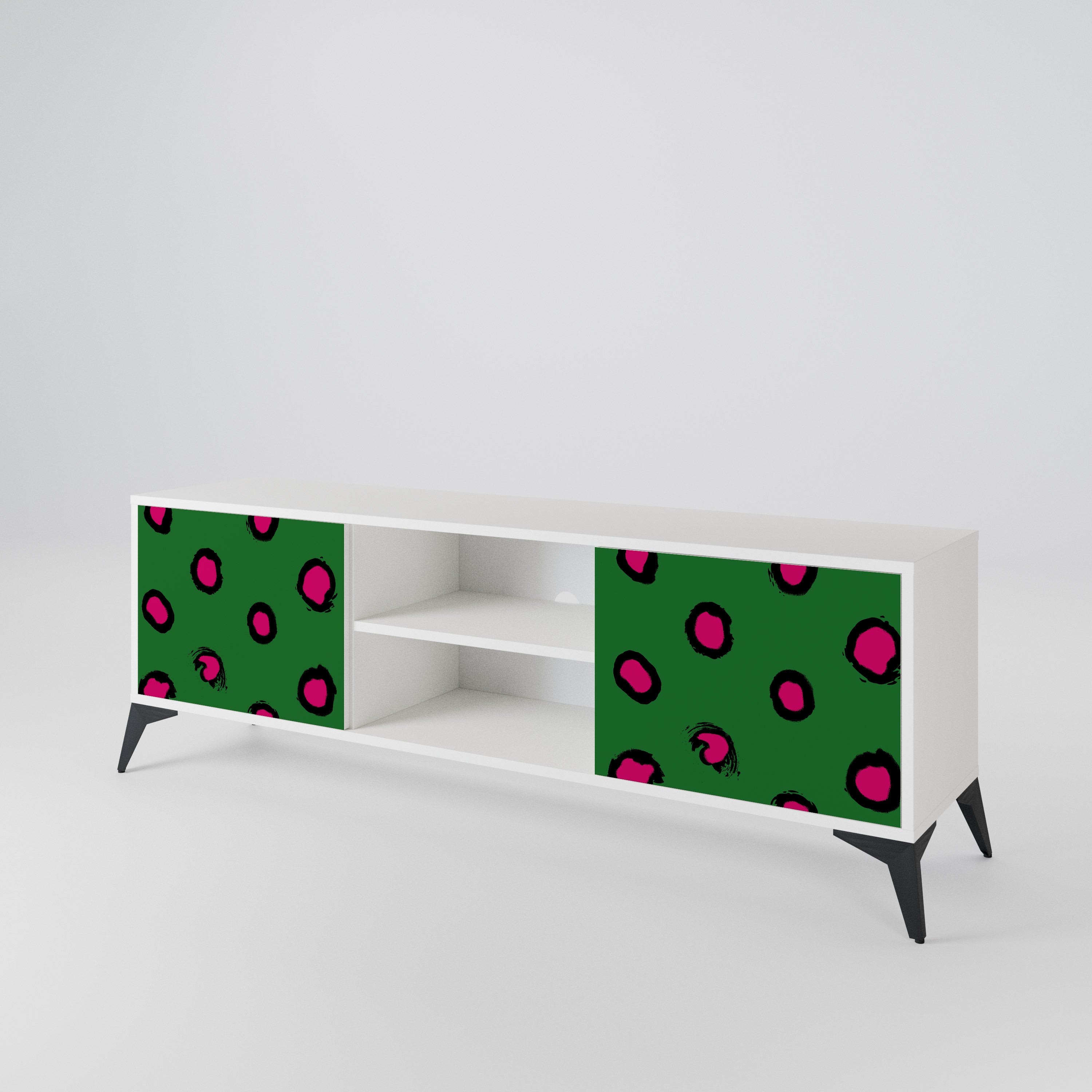 FUNKY SPOTS Mueble de TV de 2 Puertas