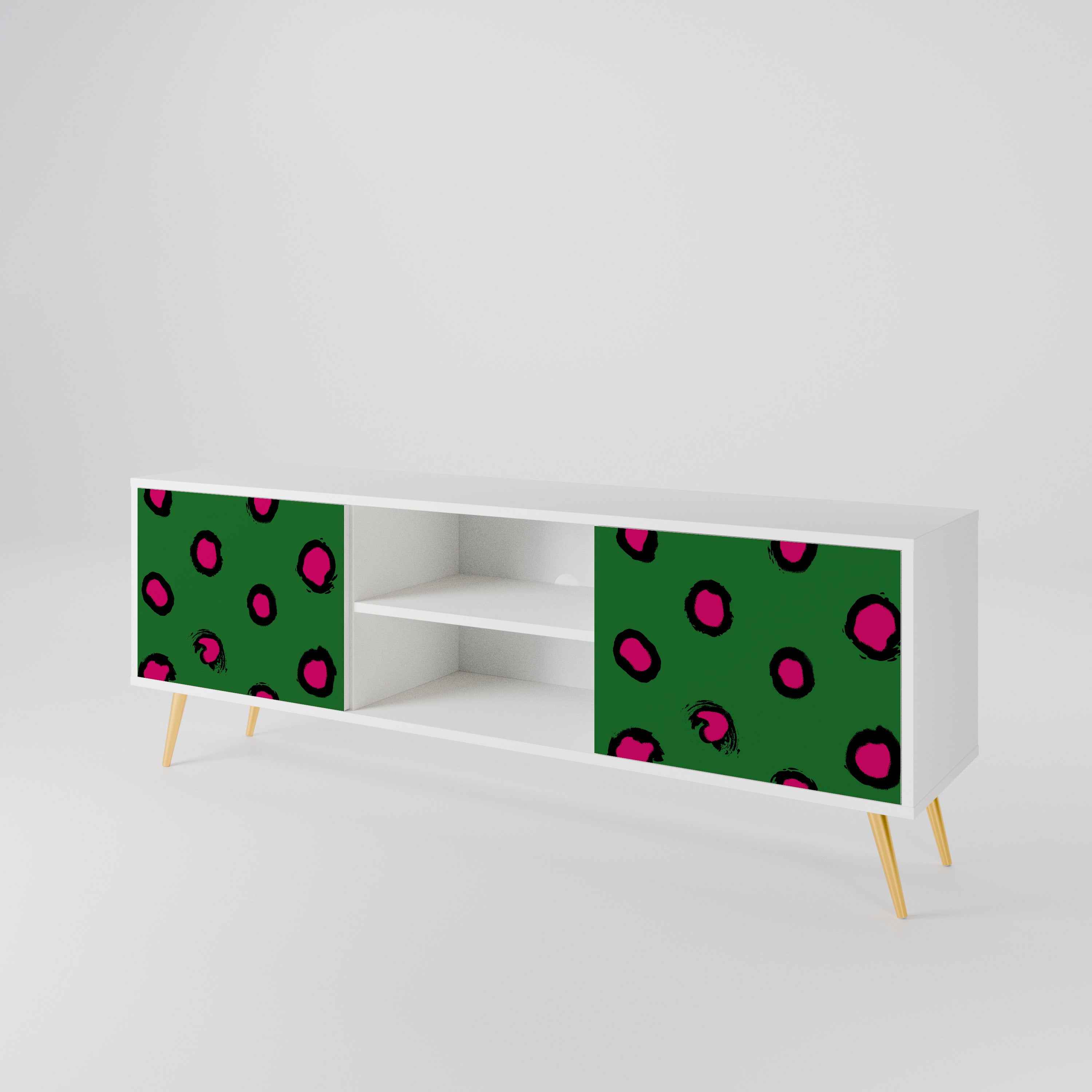FUNKY SPOTS Mueble de TV de 2 Puertas