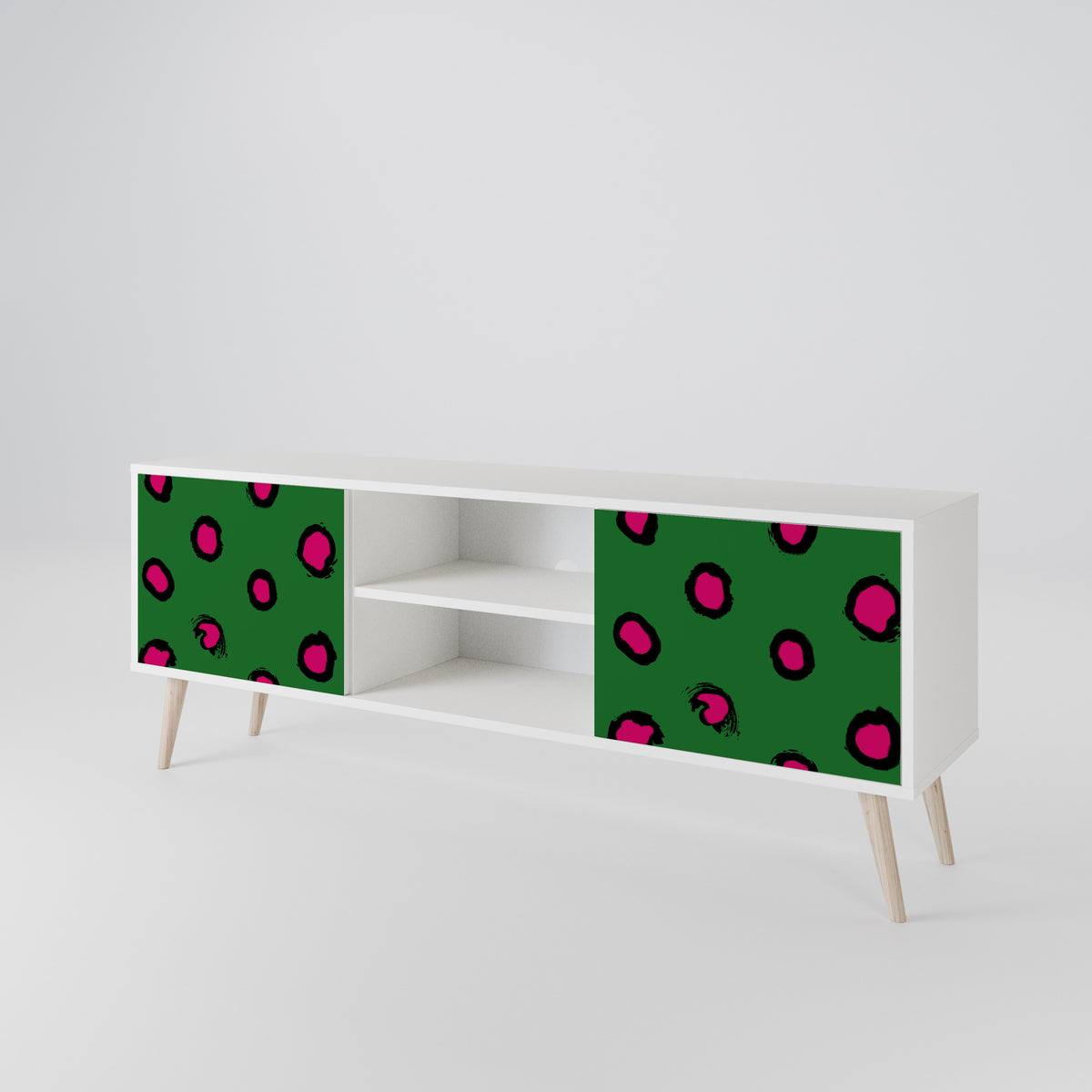 FUNKY SPOTS Mueble de TV de 2 Puertas