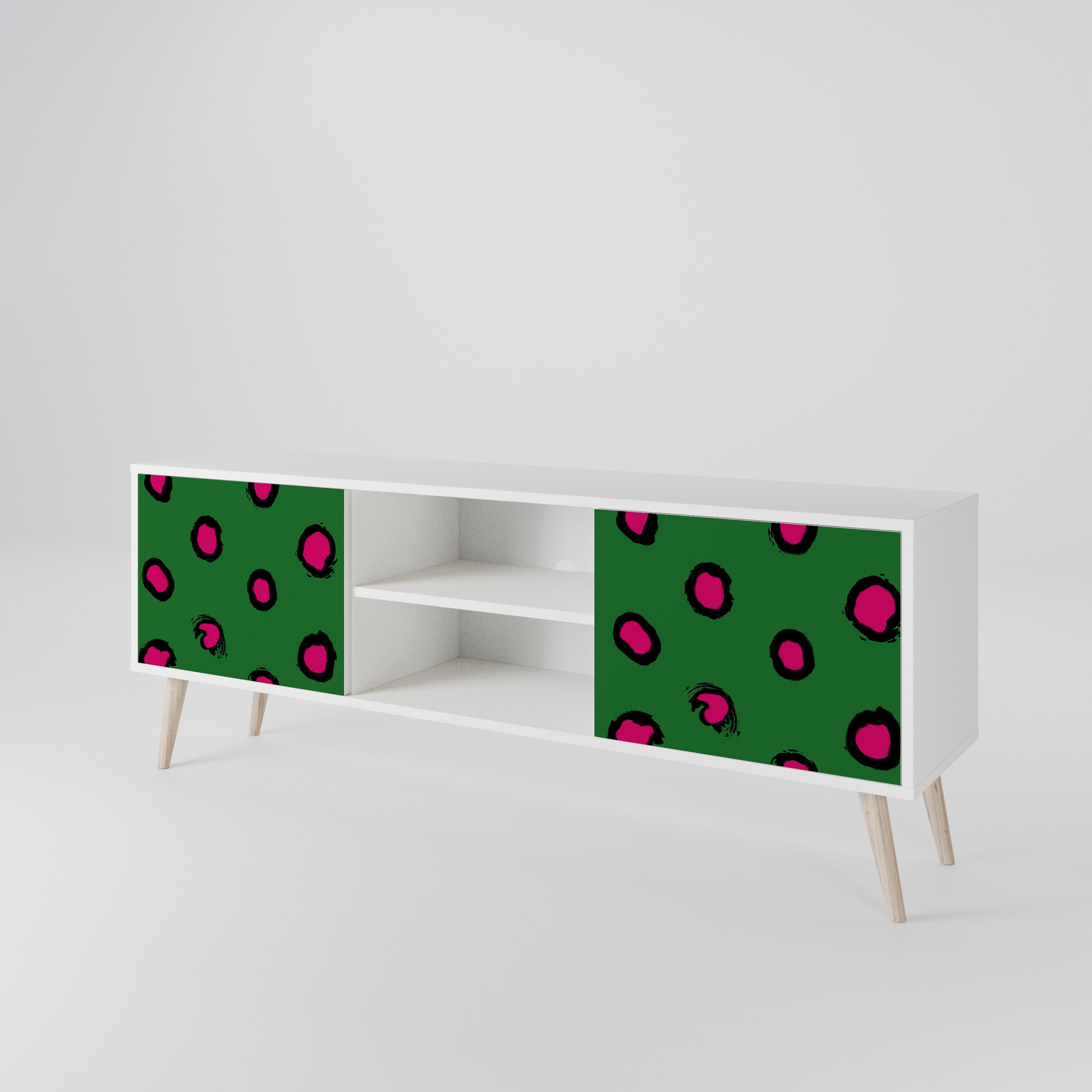 FUNKY SPOTS Mueble de TV de 2 Puertas