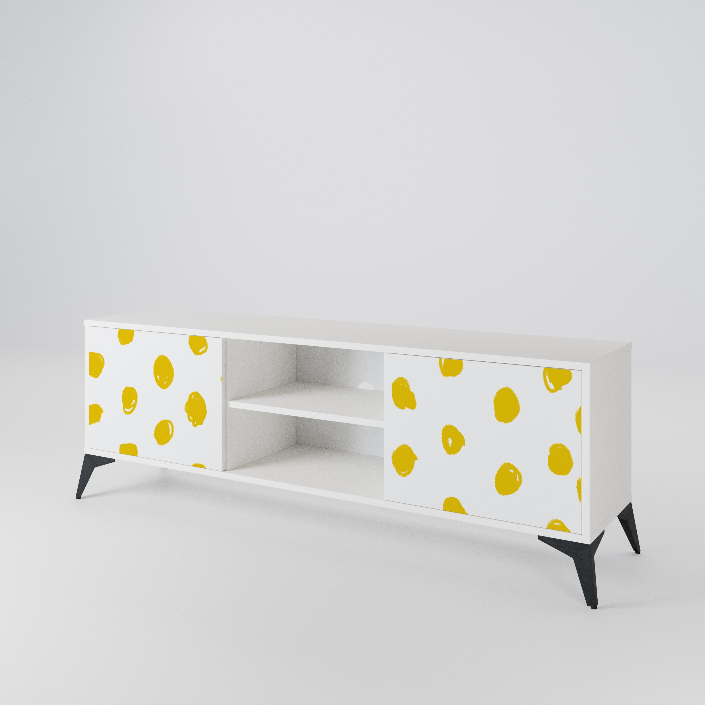 RADIANT REVERIE Mueble de TV de 2 Puertas