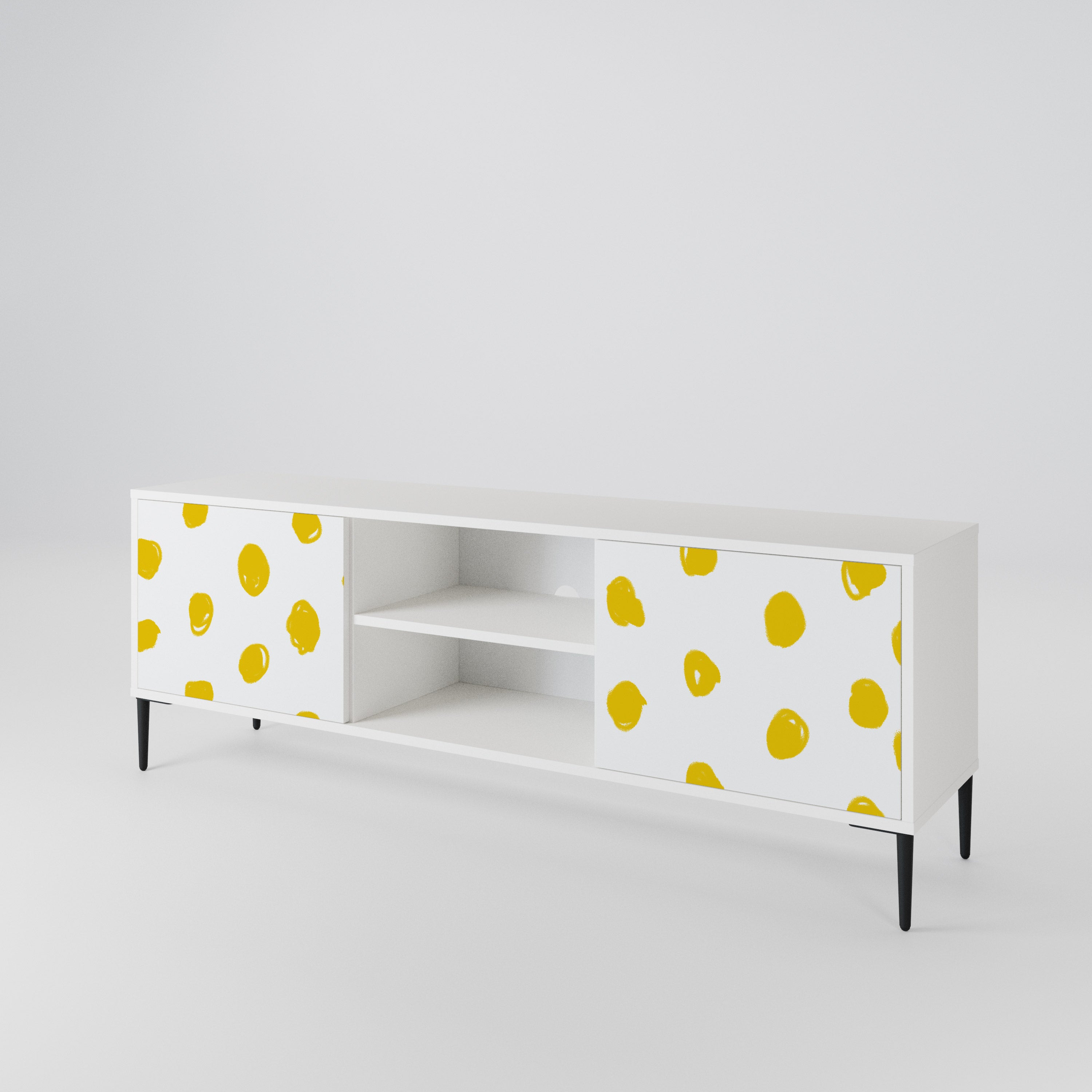 RADIANT REVERIE Mueble de TV de 2 Puertas