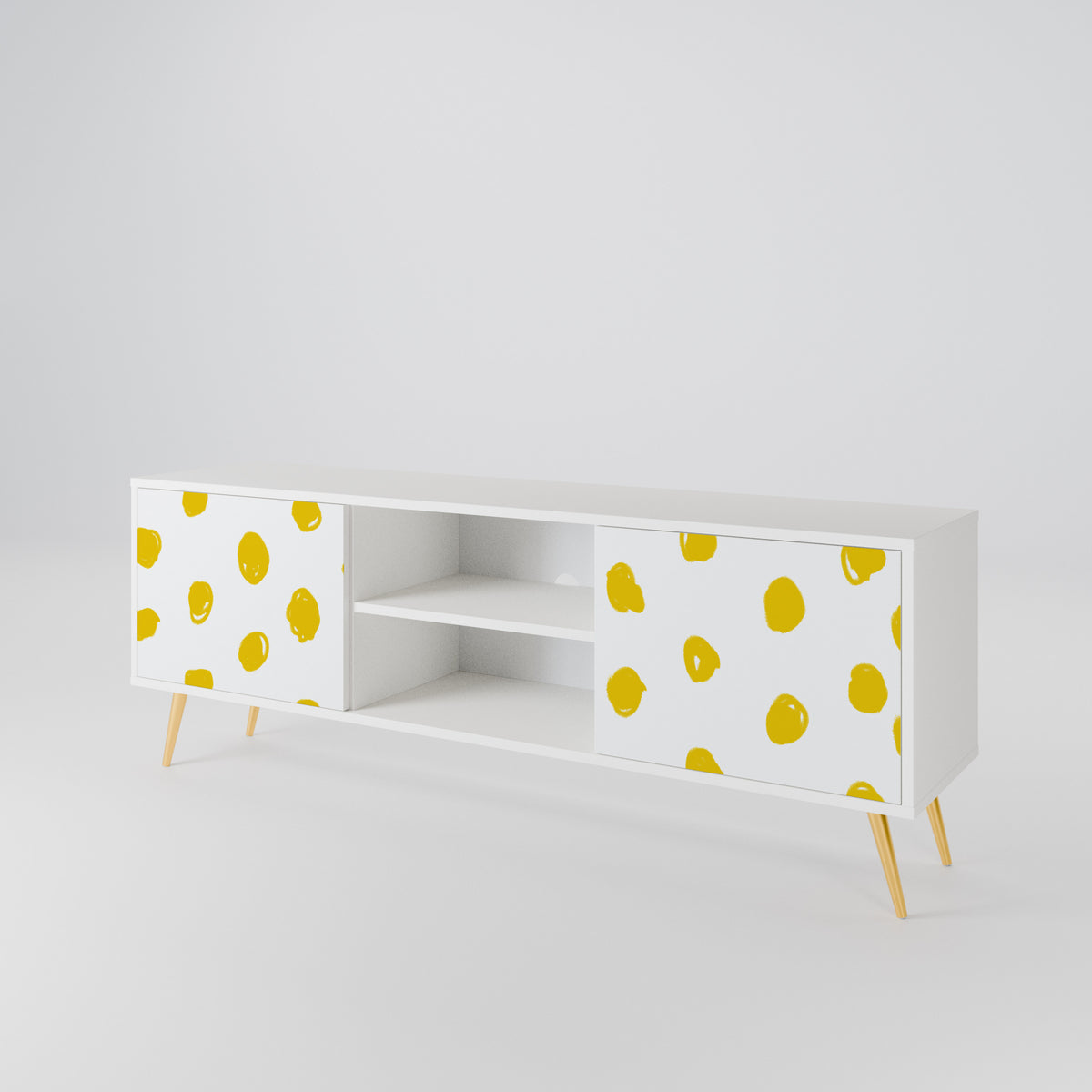 RADIANT REVERIE Mueble de TV de 2 Puertas