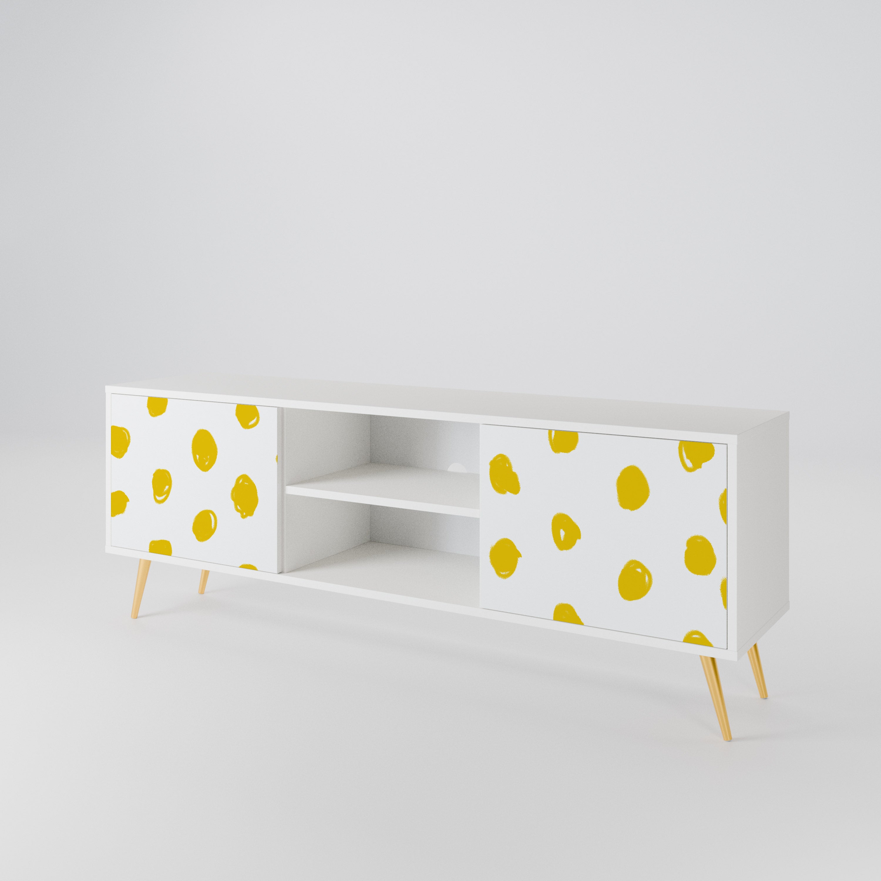 RADIANT REVERIE Mueble de TV de 2 Puertas