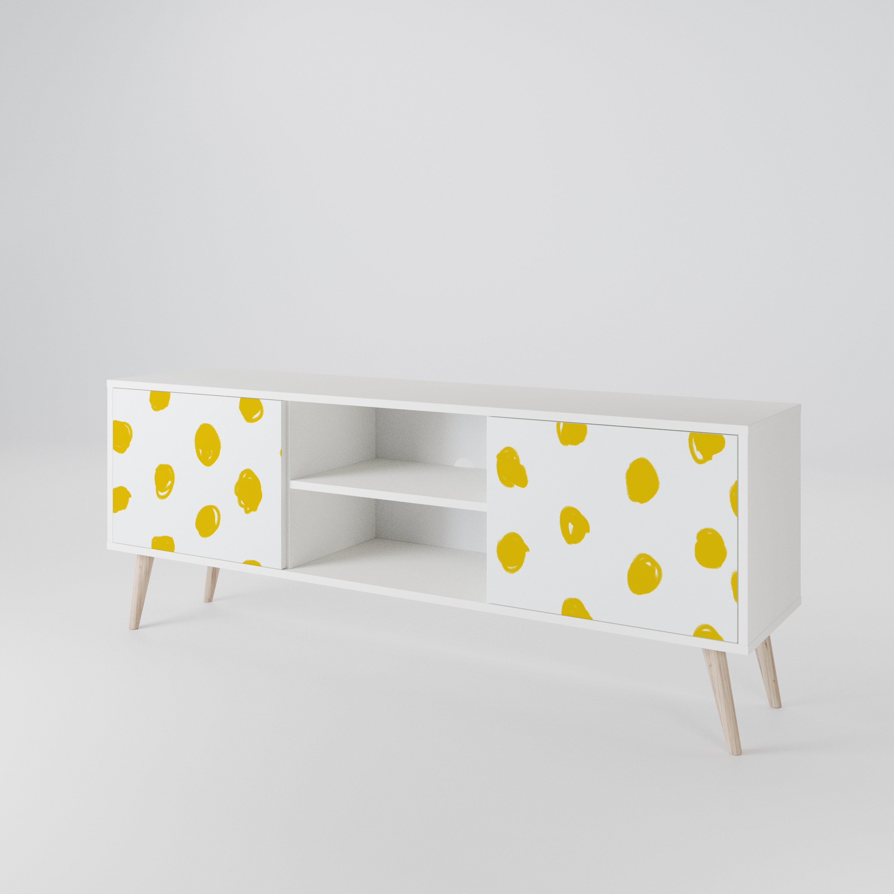 RADIANT REVERIE Mueble de TV de 2 Puertas