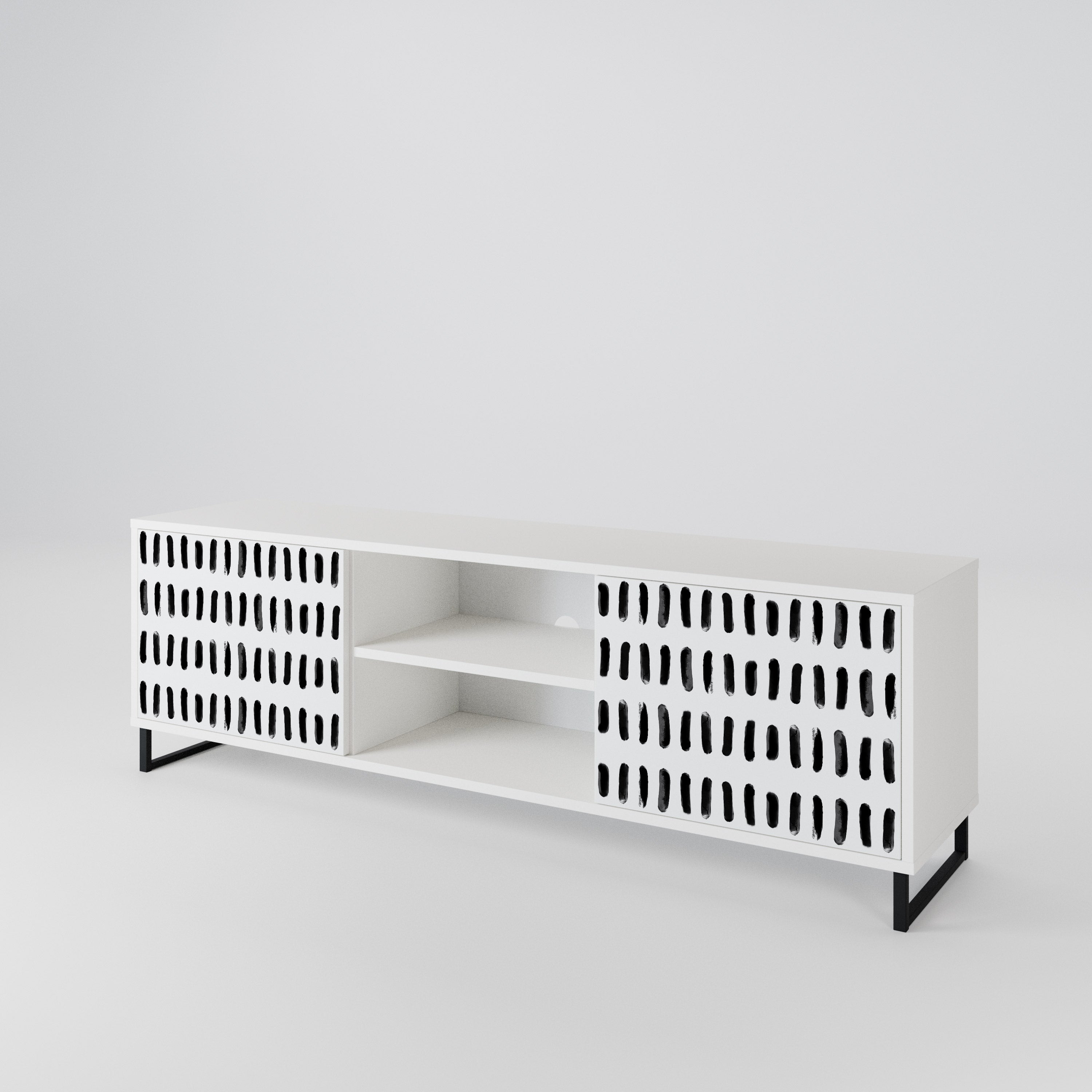 NIGHTY MELODIES Mueble de TV de 2 Puertas