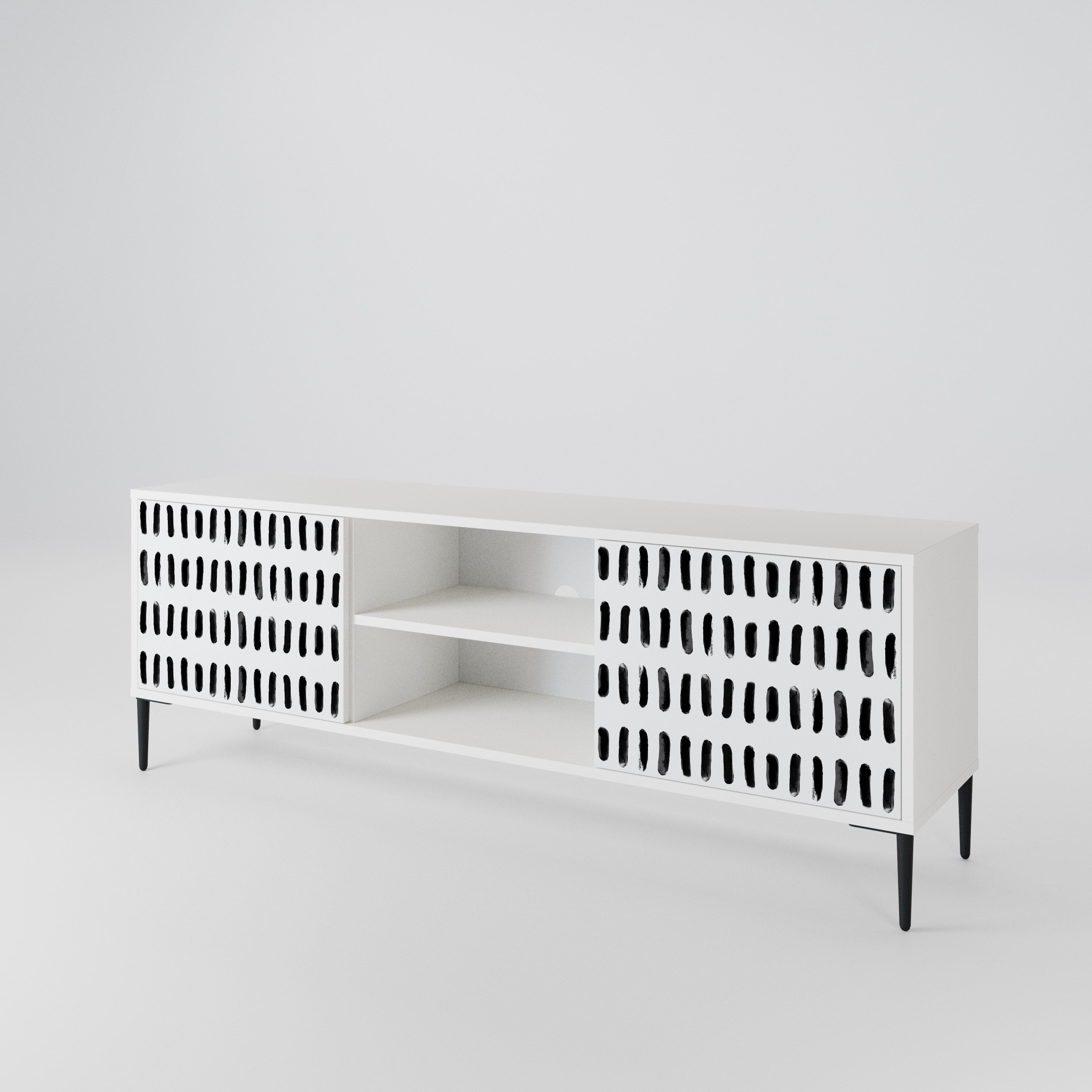 NIGHTY MELODIES Mueble de TV de 2 Puertas