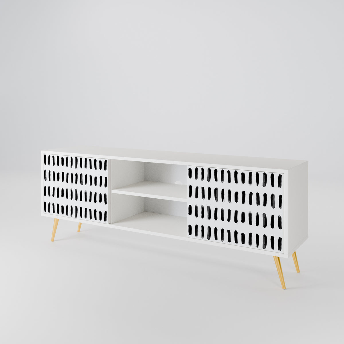 NIGHTY MELODIES Mueble de TV de 2 Puertas