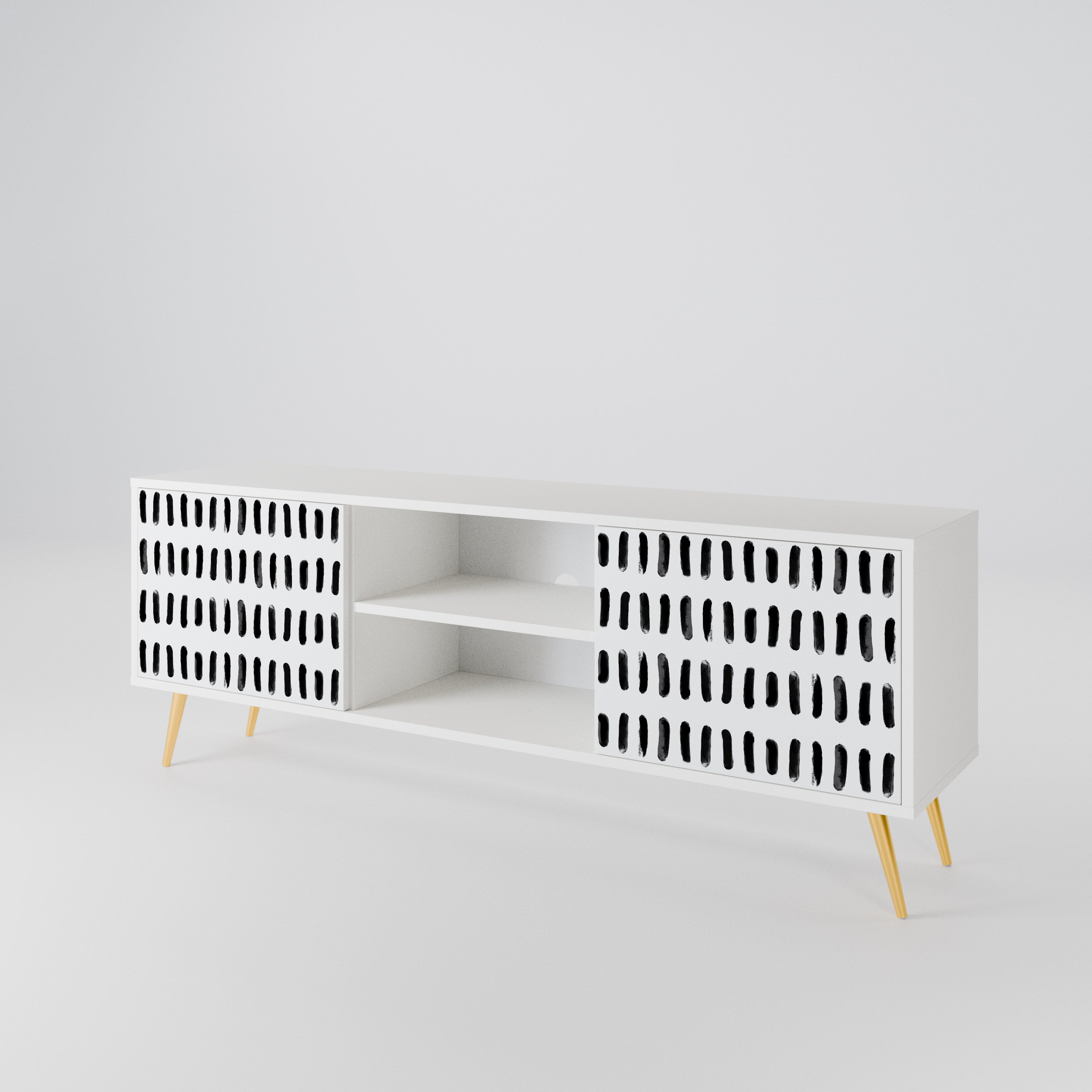 NIGHTY MELODIES Mueble de TV de 2 Puertas