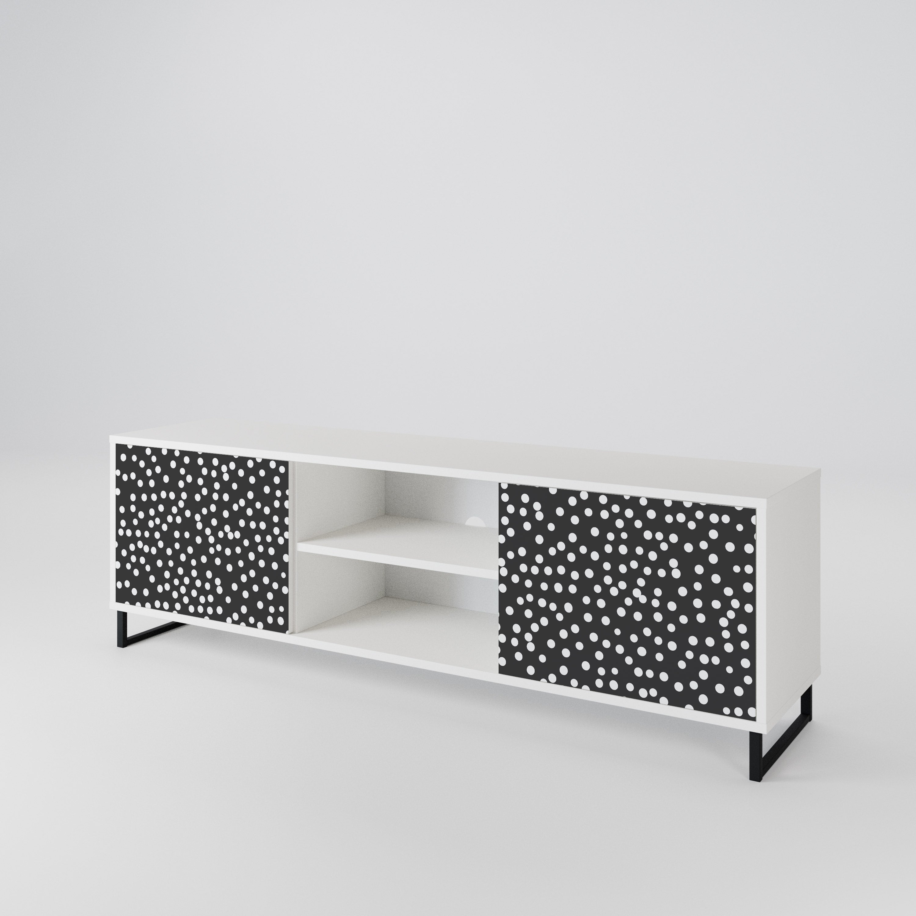 BLINDING LIGHTS Mueble de TV de 2 Puertas