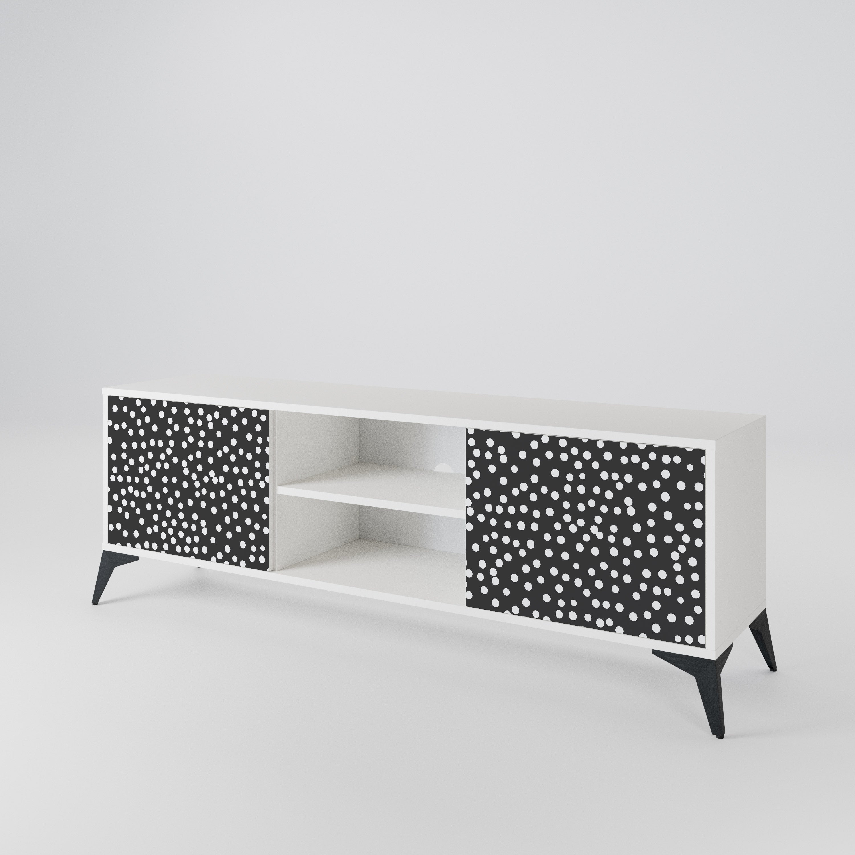 BLINDING LIGHTS Mueble de TV de 2 Puertas