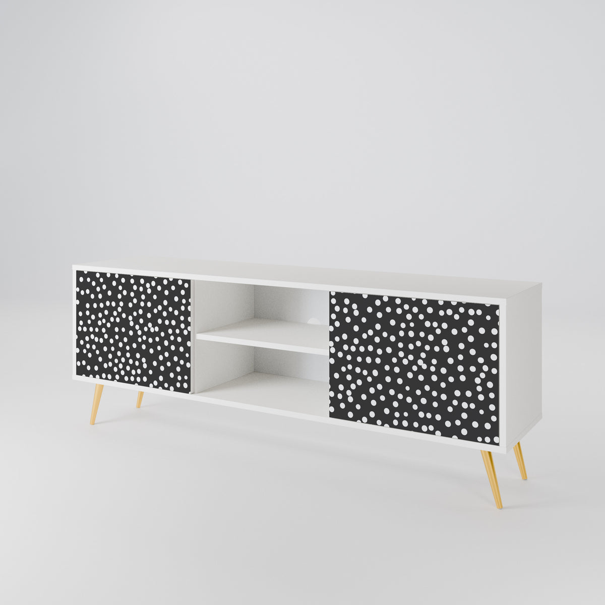 BLINDING LIGHTS Mueble de TV de 2 Puertas