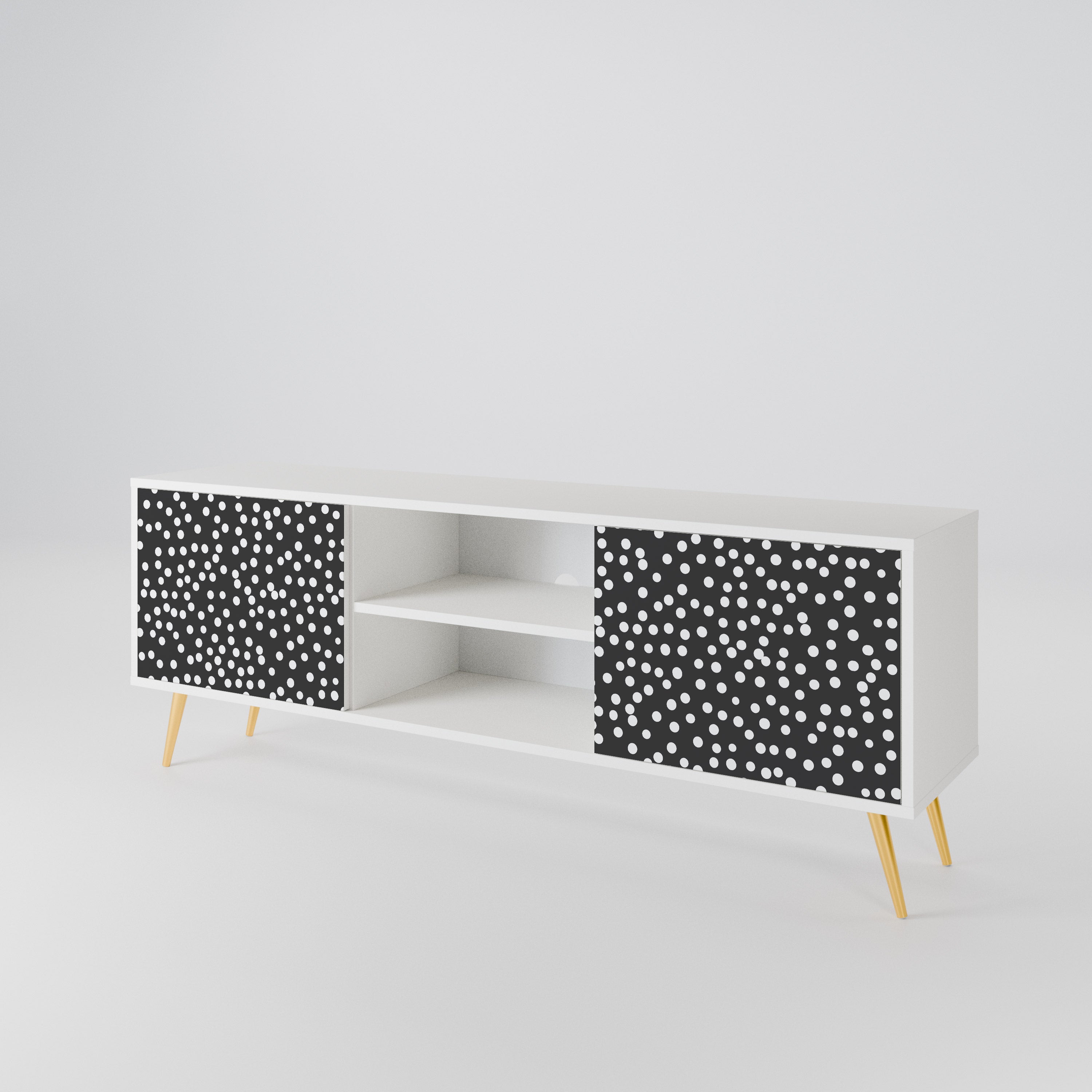 BLINDING LIGHTS Mueble de TV de 2 Puertas