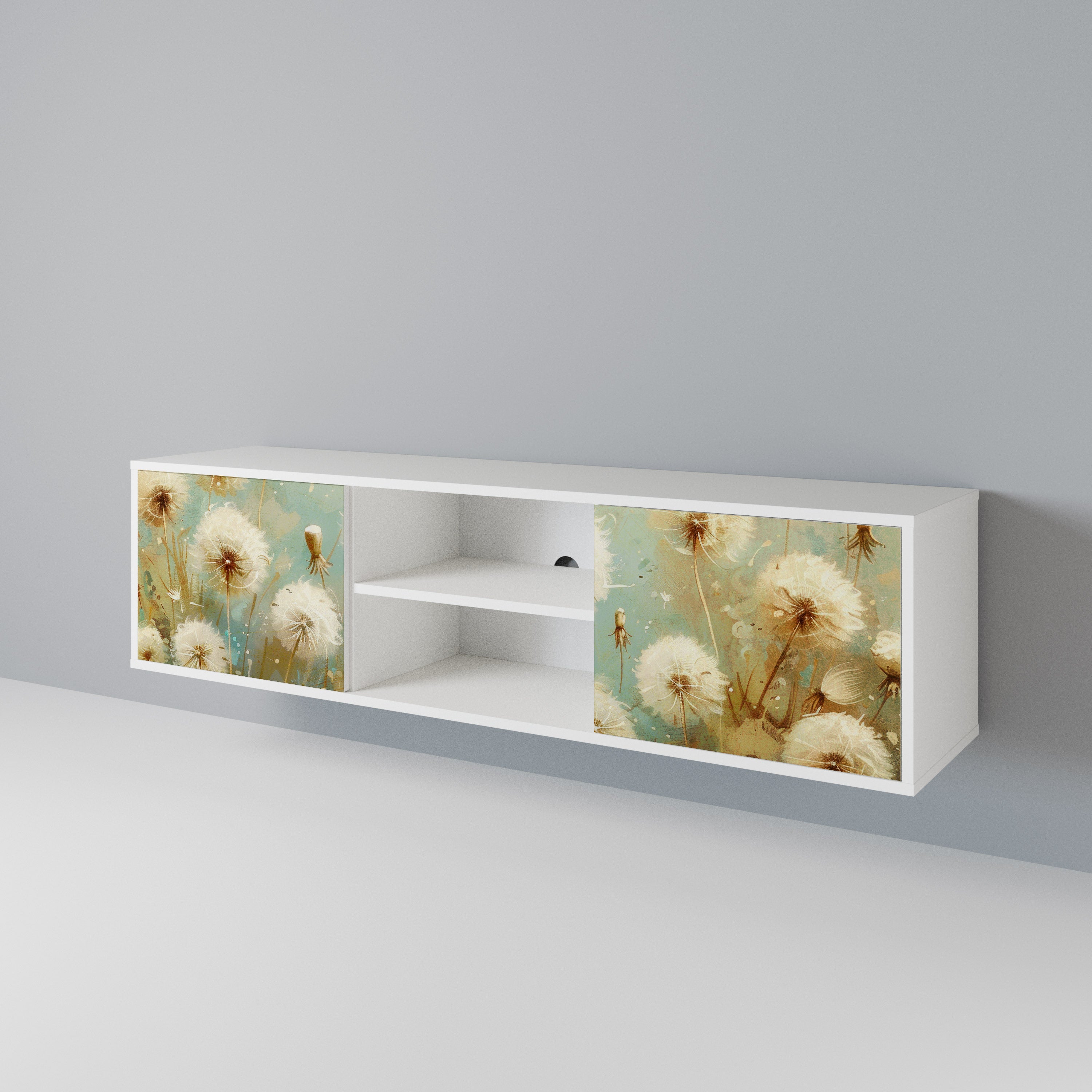 DREAMY MEADOW Mueble de TV de 2 Puertas