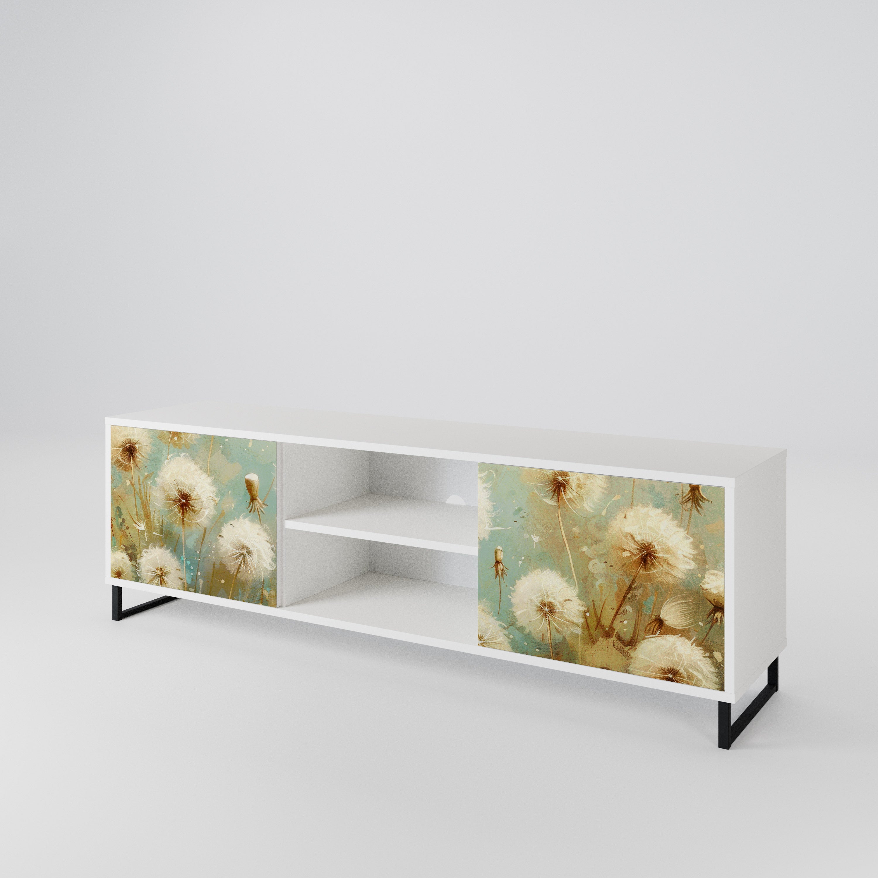 DREAMY MEADOW Mueble de TV de 2 Puertas