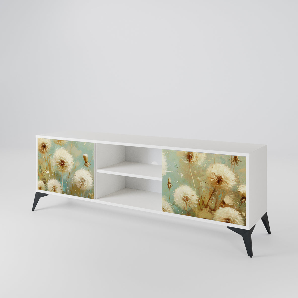 DREAMY MEADOW Mueble de TV de 2 Puertas