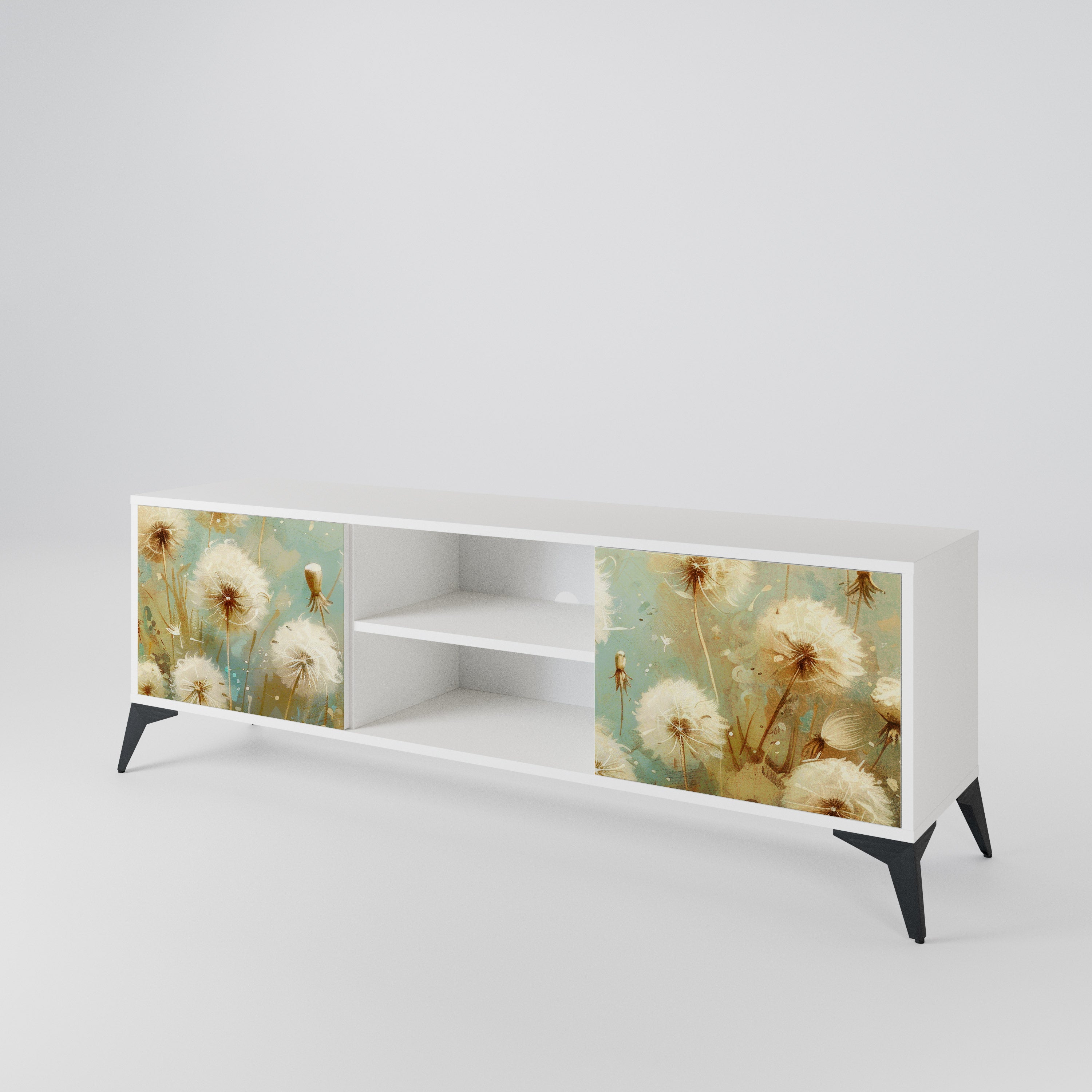 DREAMY MEADOW Mueble de TV de 2 Puertas