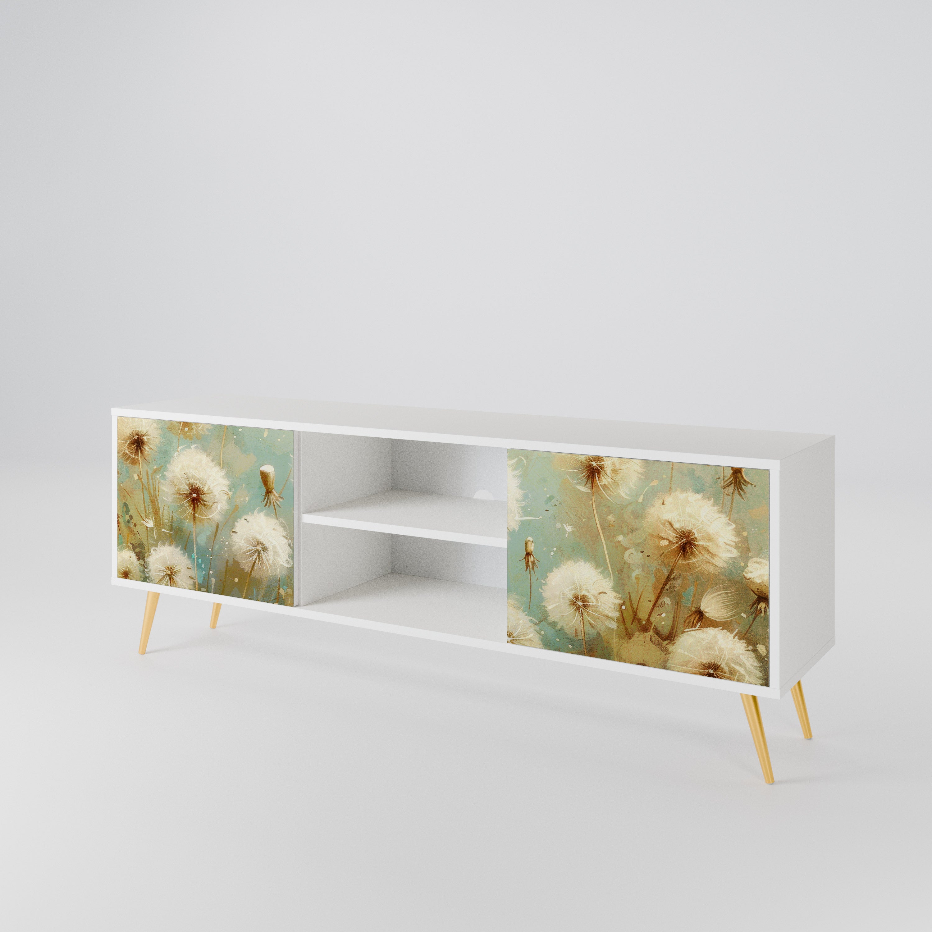 DREAMY MEADOW Mueble de TV de 2 Puertas
