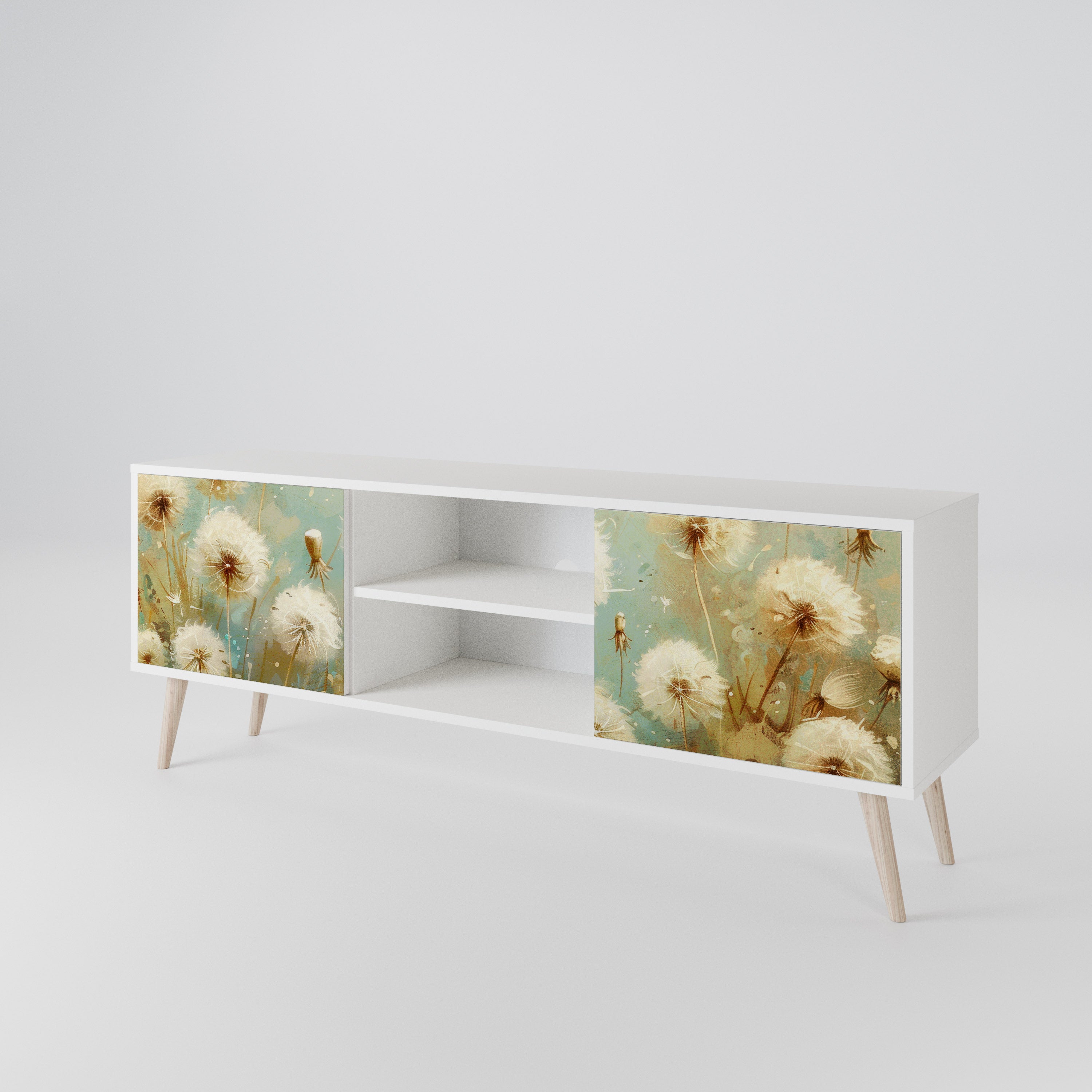 DREAMY MEADOW Mueble de TV de 2 Puertas