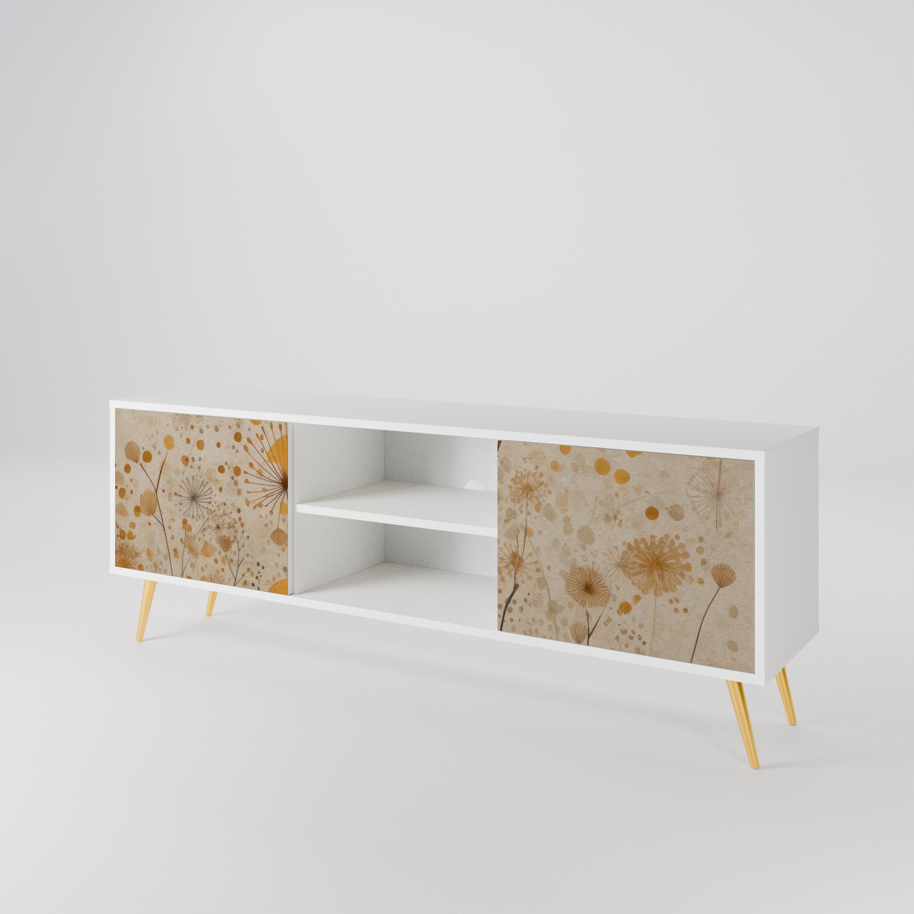 MORNING GLADE Mueble de TV de 2 Puertas