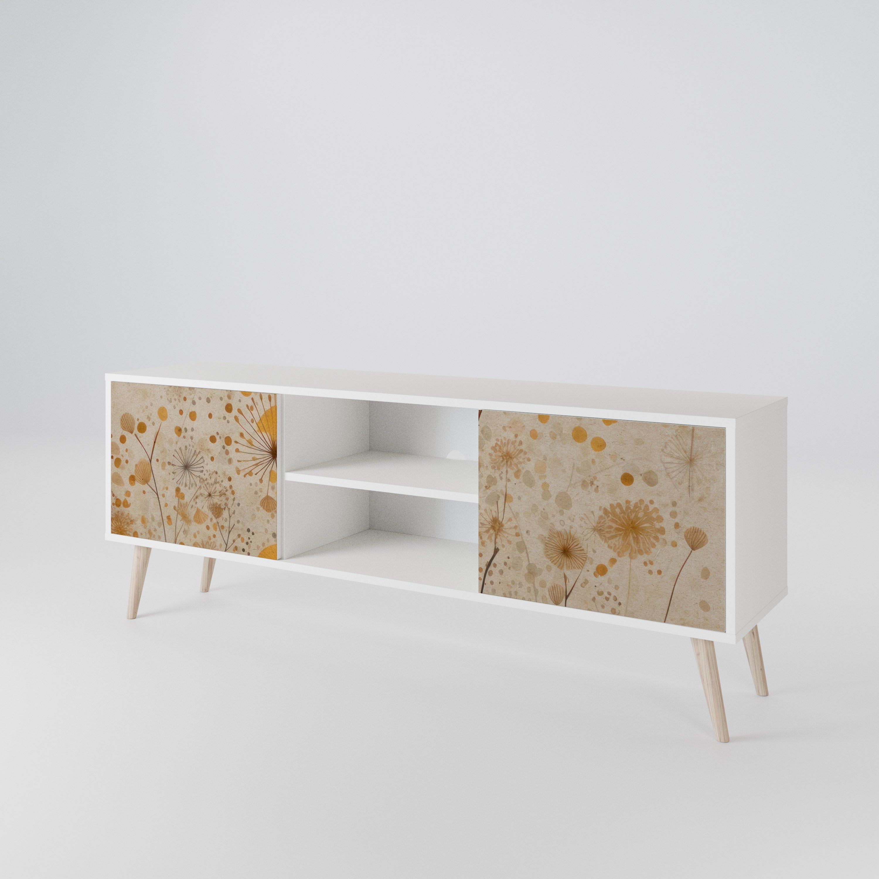 MORNING GLADE Mueble de TV de 2 Puertas