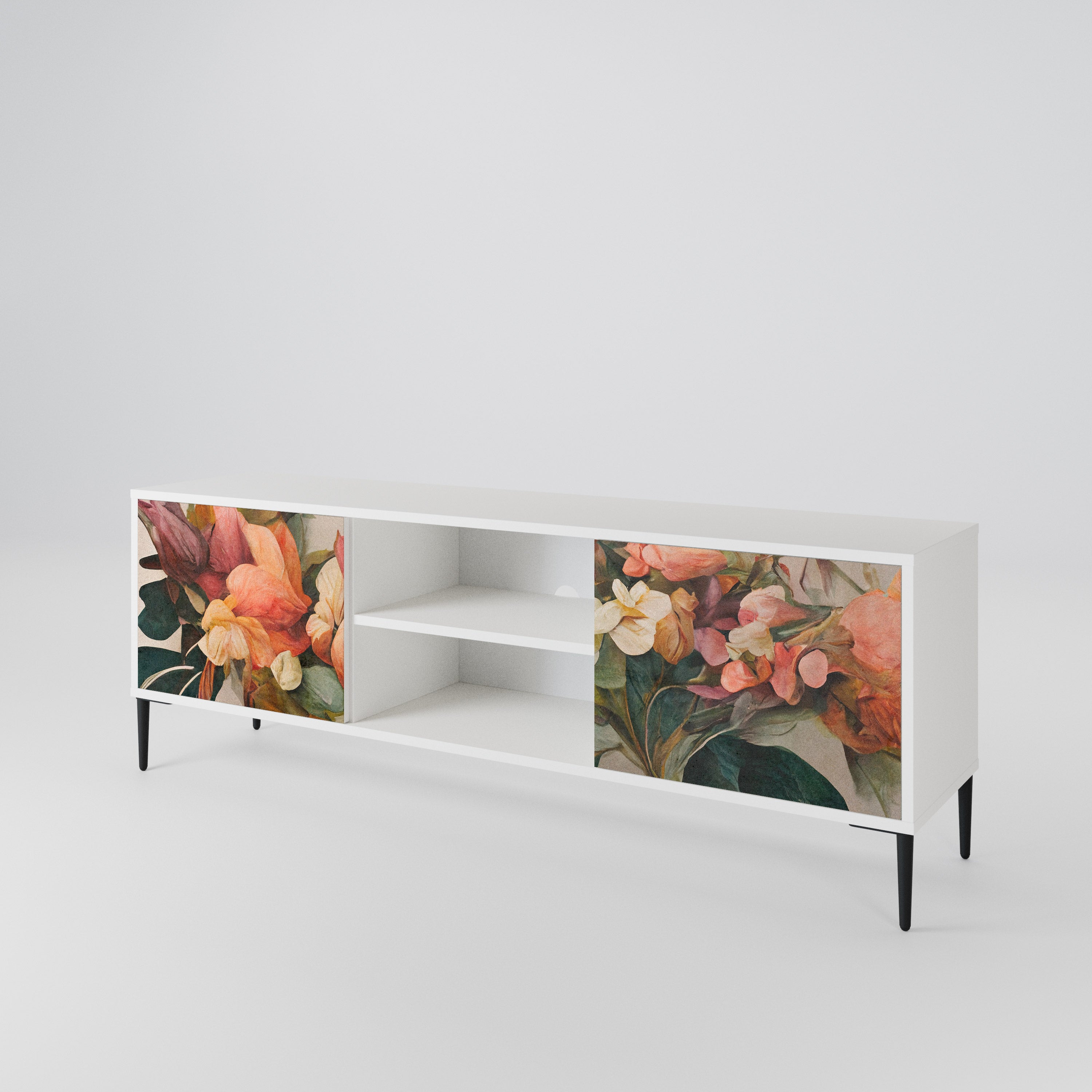 STYLISH BEAUTY Mueble de TV de 2 Puertas