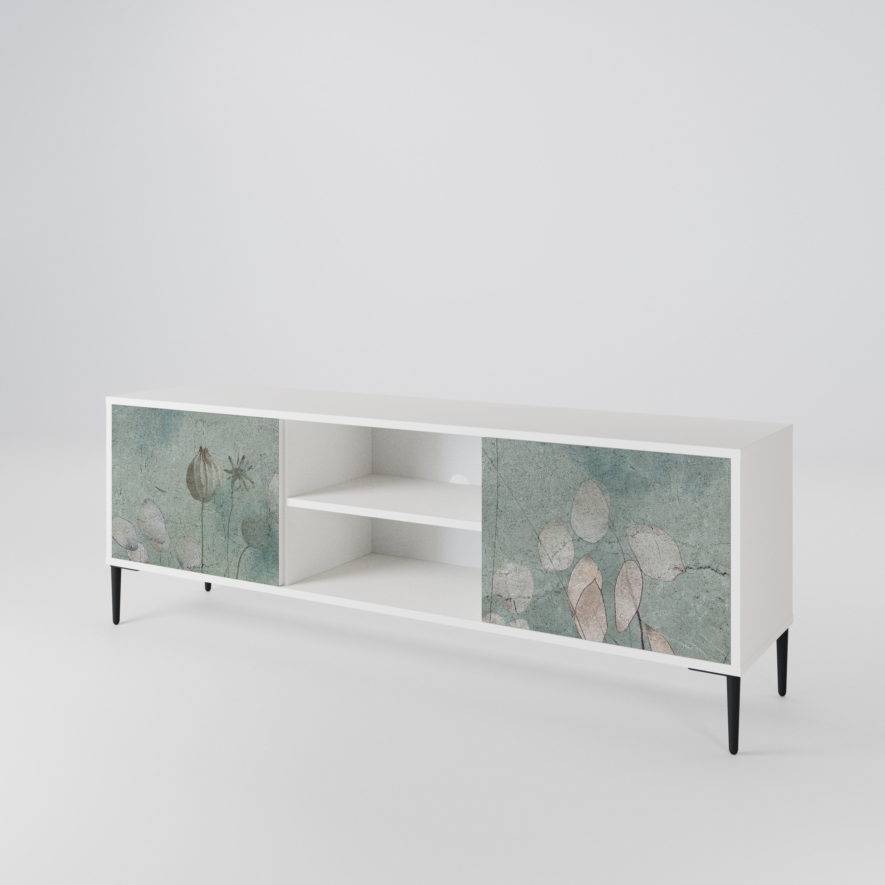 NIGHT LADY Mueble de TV de 2 Puertas