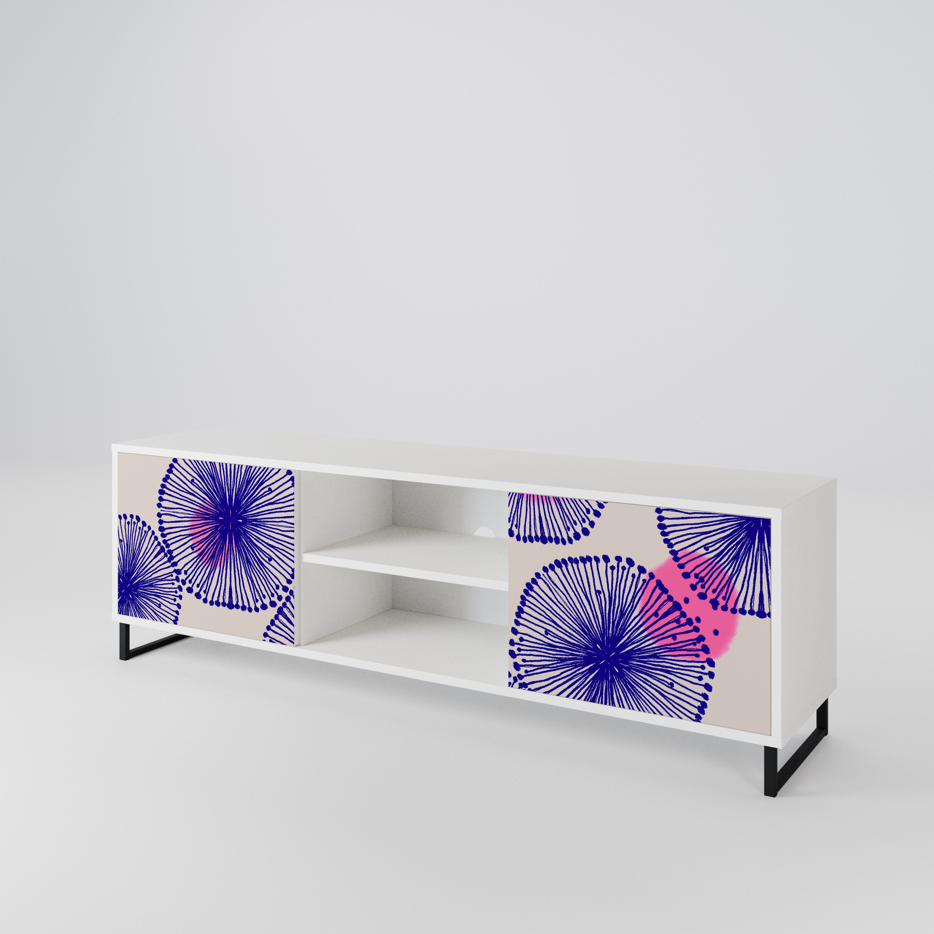 MAGIC NATURE Mueble de TV de 2 Puertas