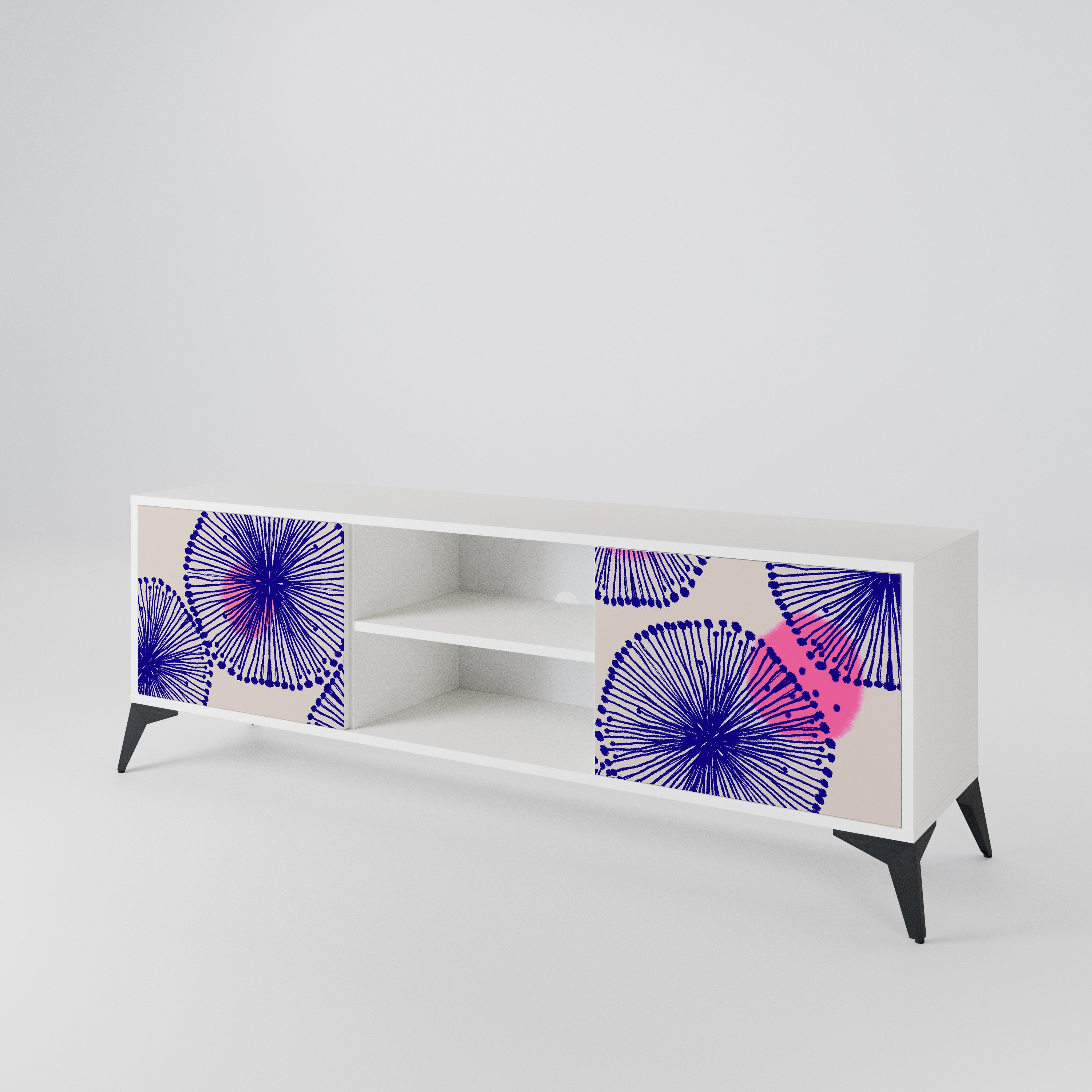 MAGIC NATURE Mueble de TV de 2 Puertas