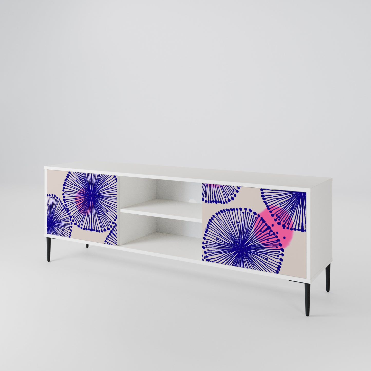 MAGIC NATURE Mueble de TV de 2 Puertas