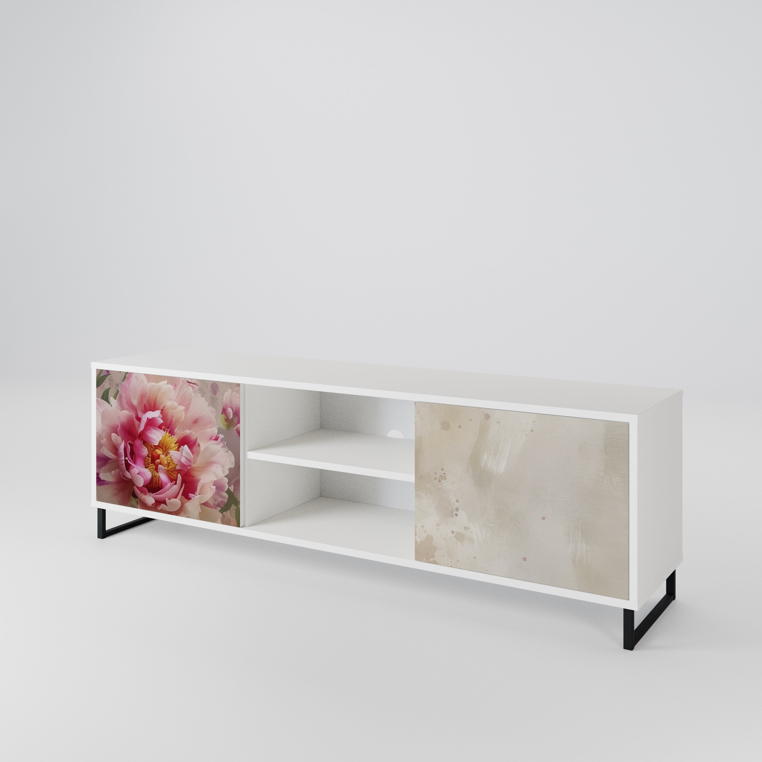 PEONY WHISPER Mueble de TV de 2 Puertas